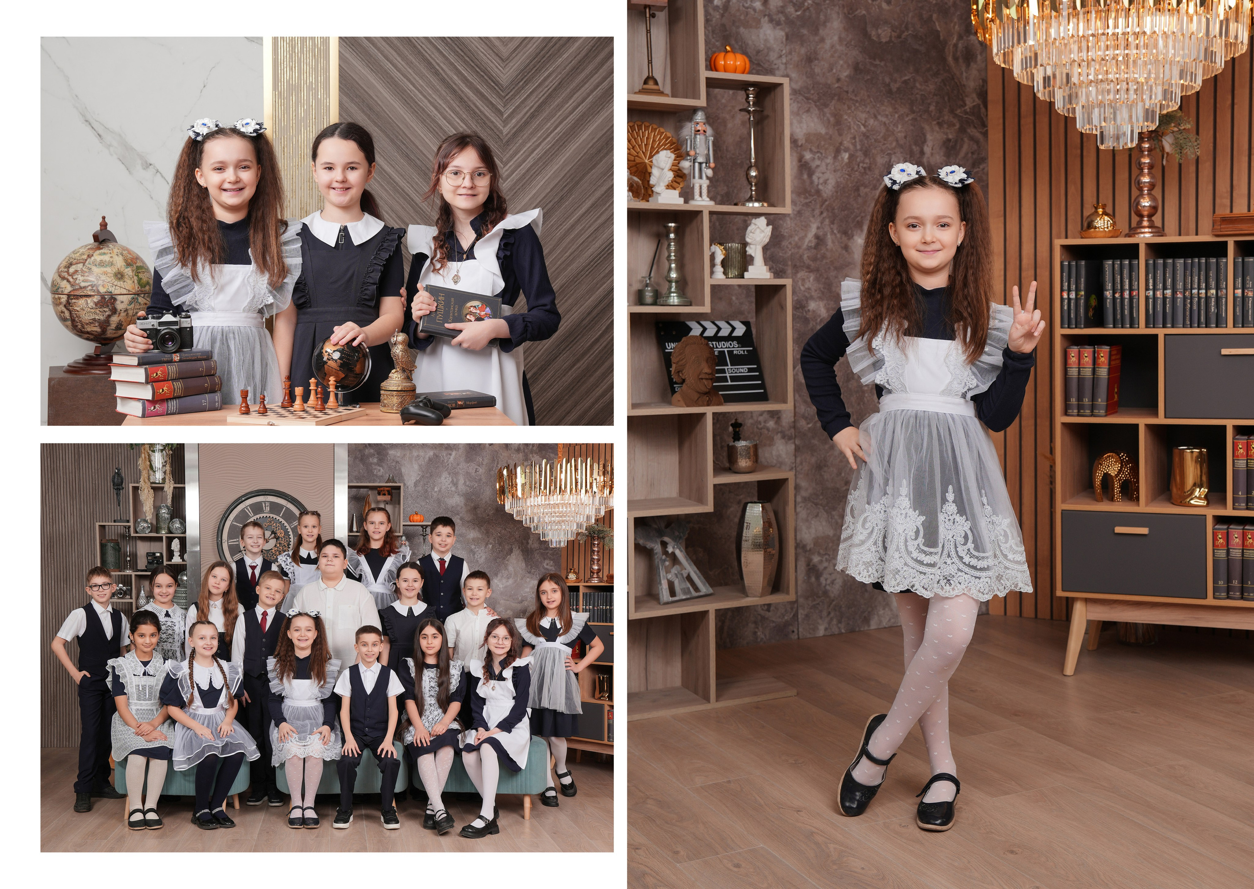 ШКОЛА 58 4 В. Красивый выпускной альбом в Краснодаре