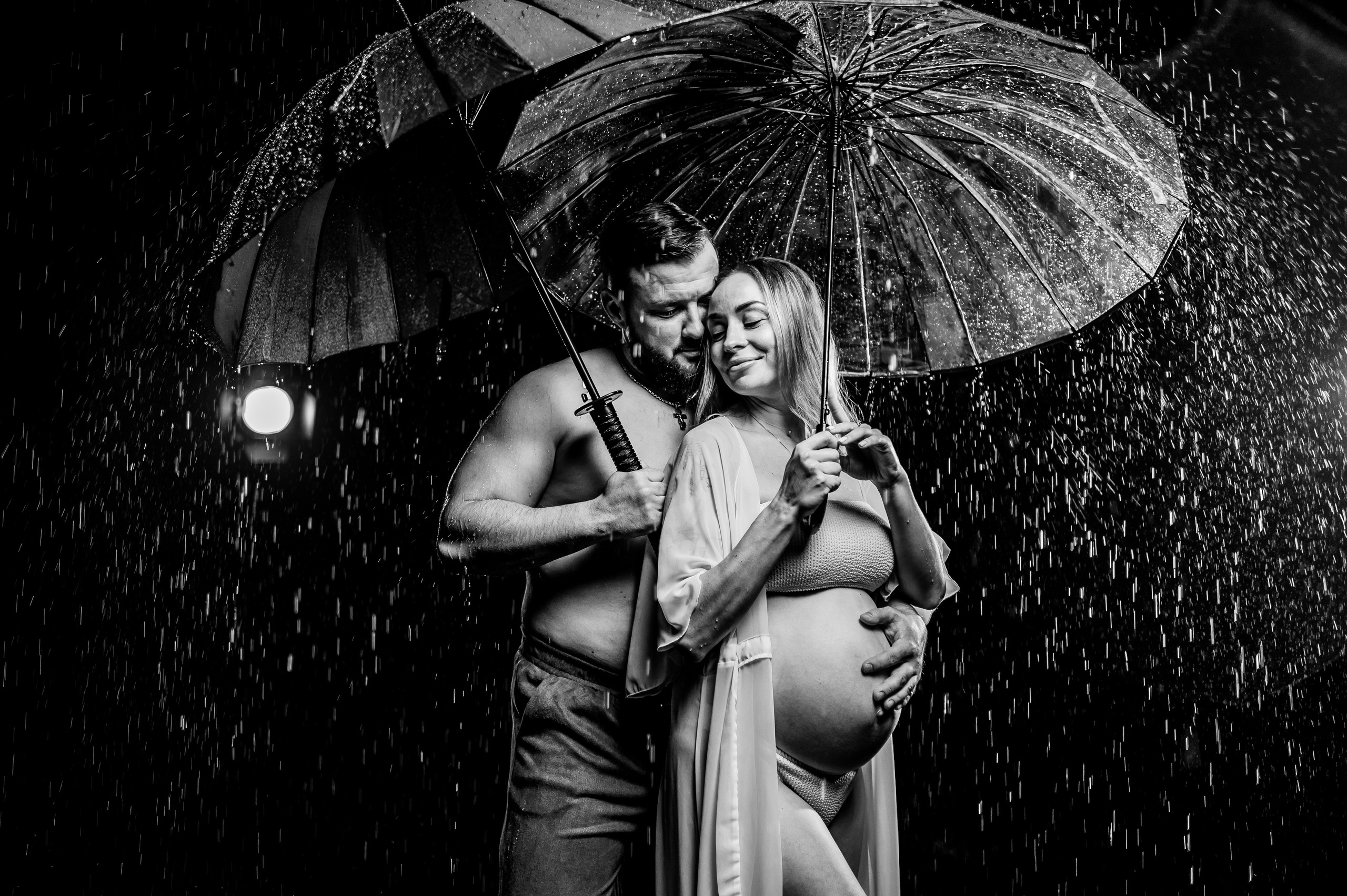 Под дождём. Портретный, семейный и свадебный фотограф в Санкт-Петербурге и в Пушкине Ширяев Денис