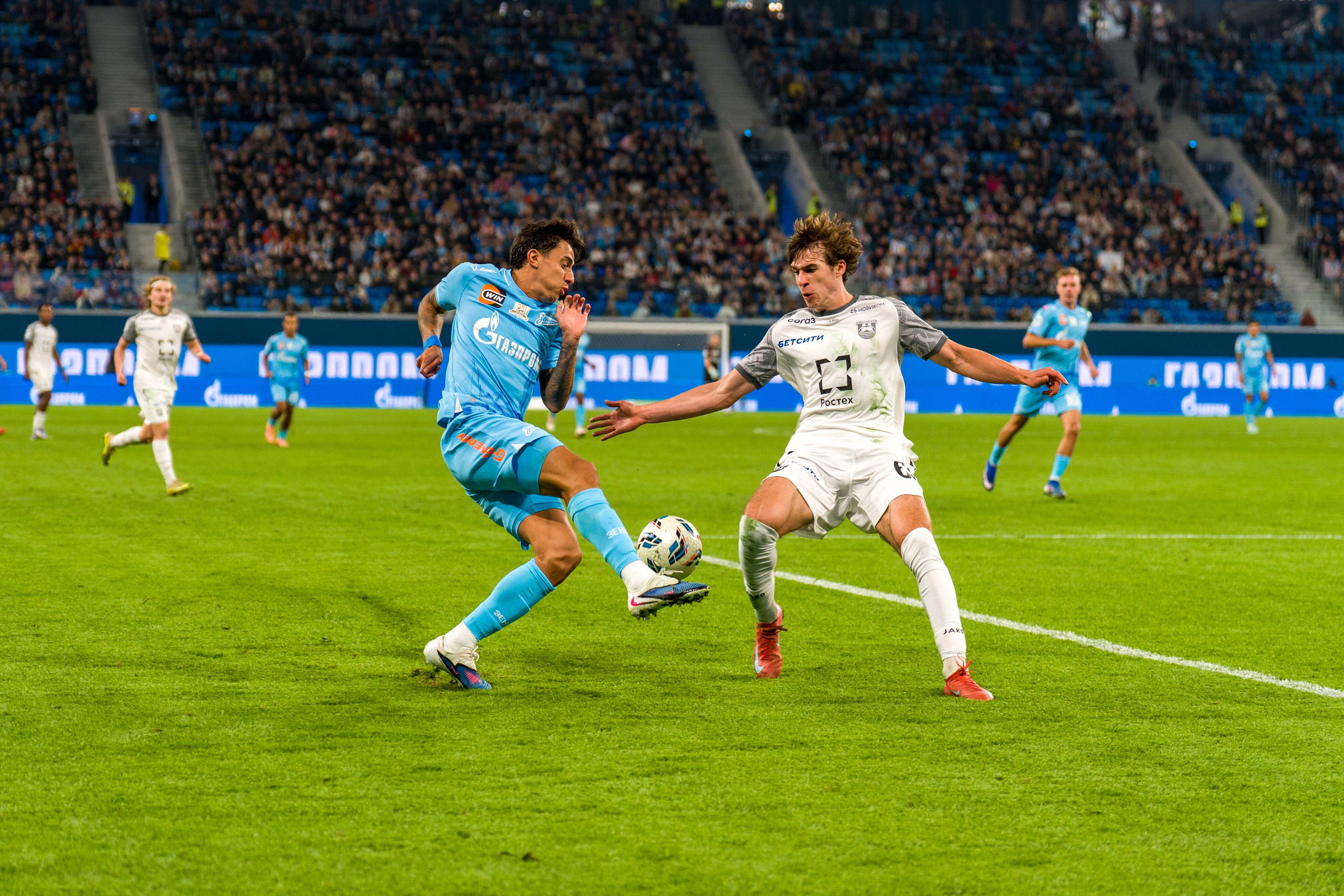 Zenit vs Baltika — RPL 2025/26 match gallery at Gazprom Arena | Anton Gauf. Sports Photographer in Saint Petersburg | Anton Hauff