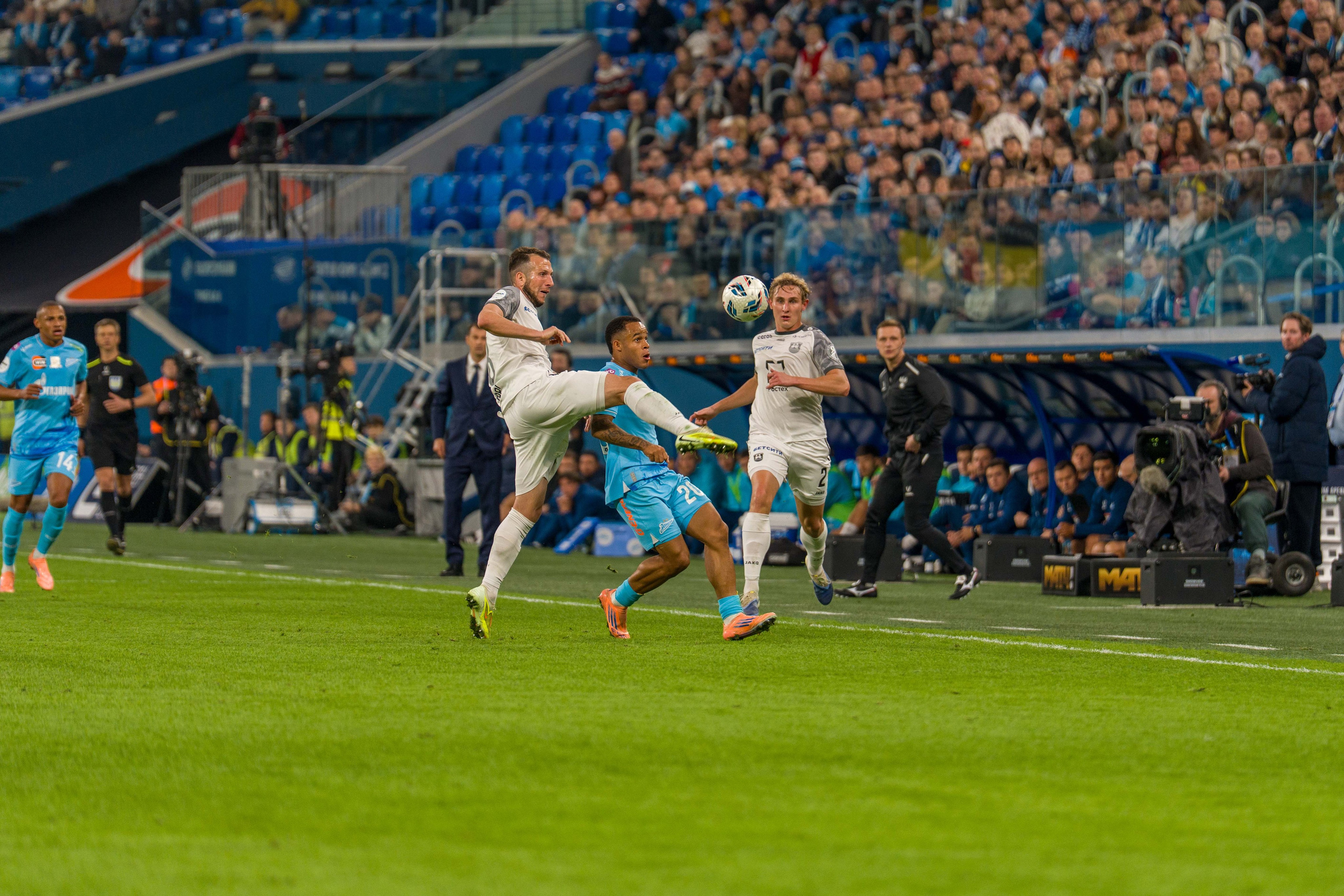 Zenit vs Baltika — RPL 2025/26 match gallery at Gazprom Arena | Anton Gauf. Sports Photographer in Saint Petersburg | Anton Hauff