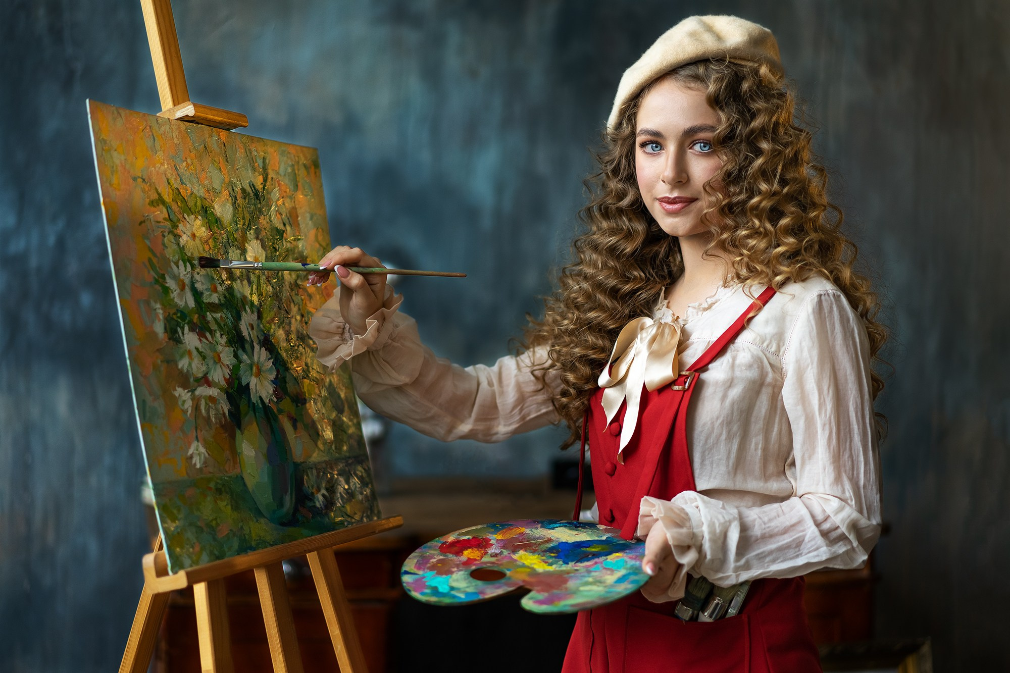 Портретная фотосессия «Художник». Фотограф Екатеринбург Кокшарова Александра