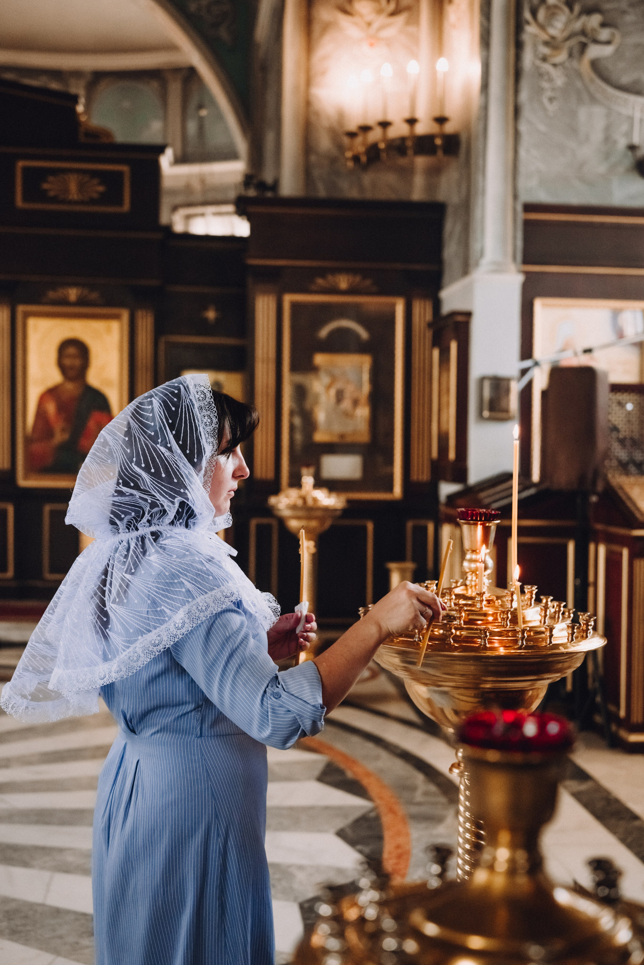 Крещение Аделины. Фотограф Анастасия Монах
