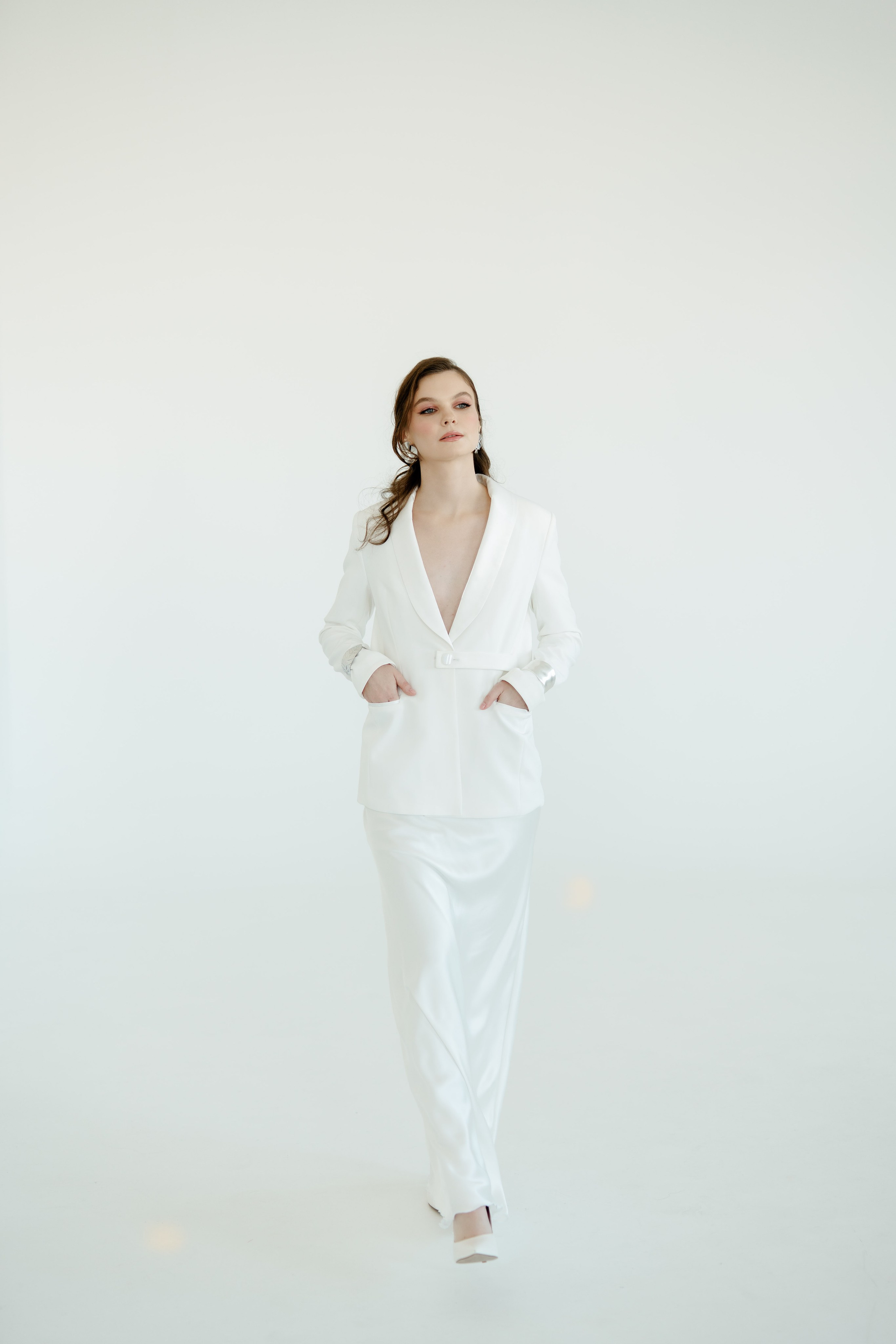 Фотосессия свадебных платьев в студии