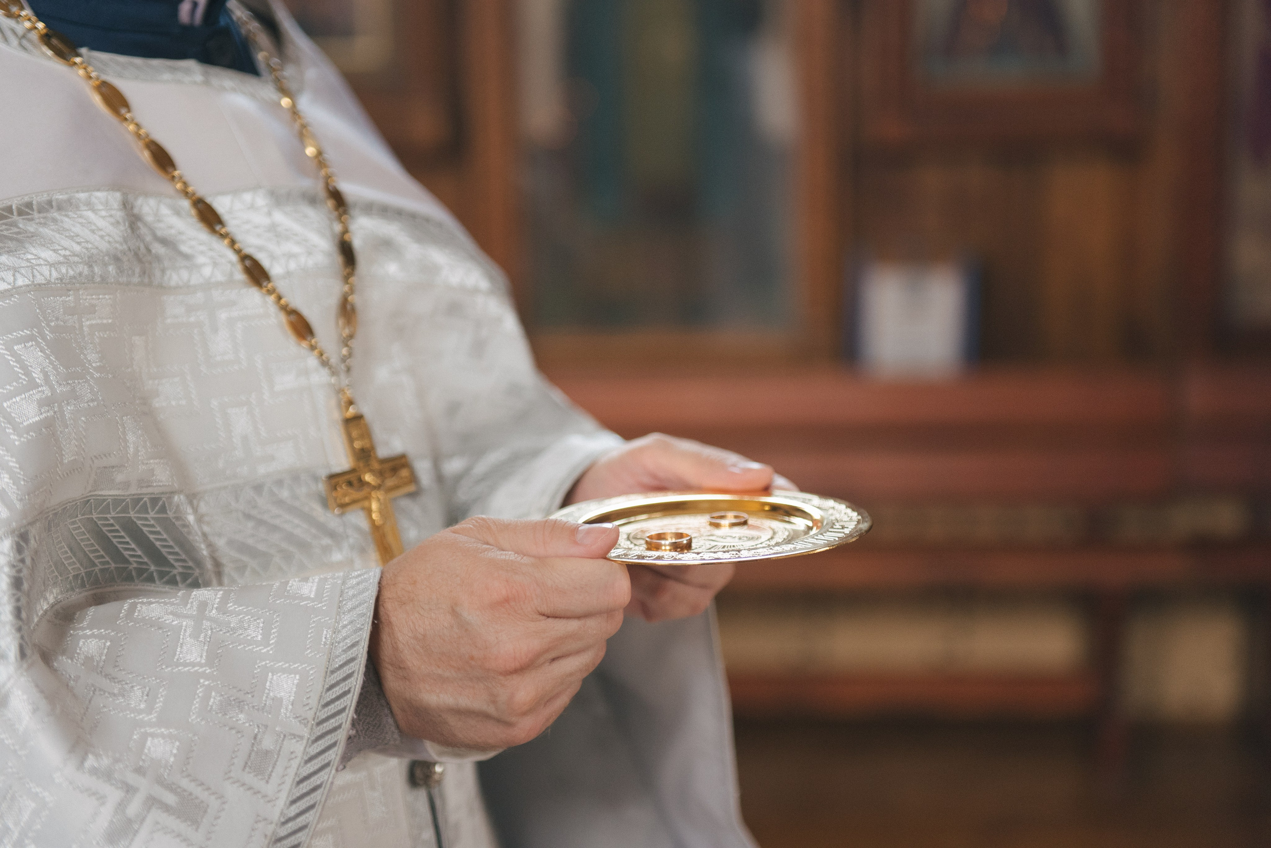 Венчание Никиты и Тони — Храм Иоанна Кронштадского. Свадебный и семейный фотограф Волгоград Москва