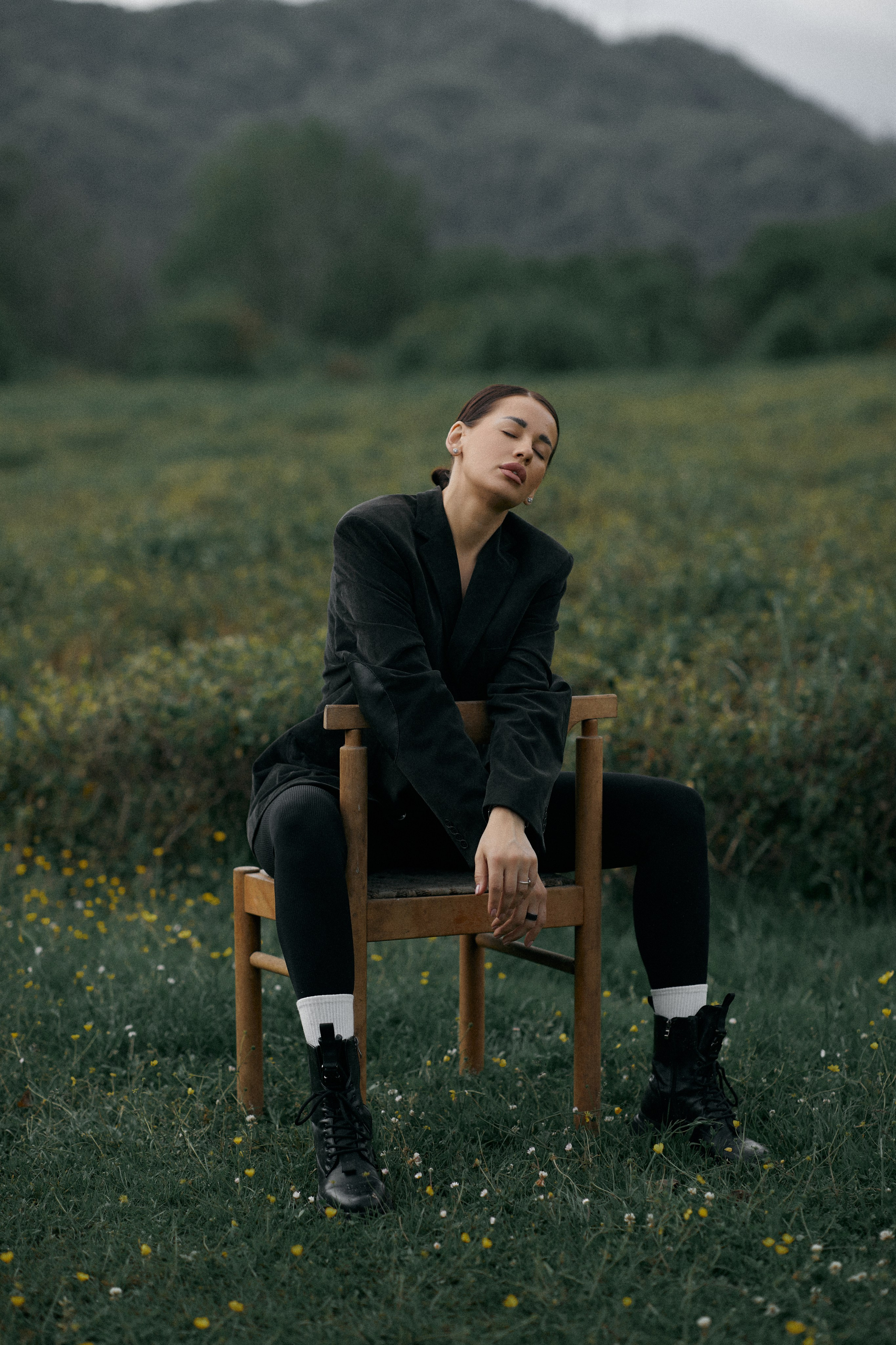 Анастасия. Фотосессия с лошадью. Свадебный и семейный фотограф в Сочи-Красной поляне Ларионова Анна