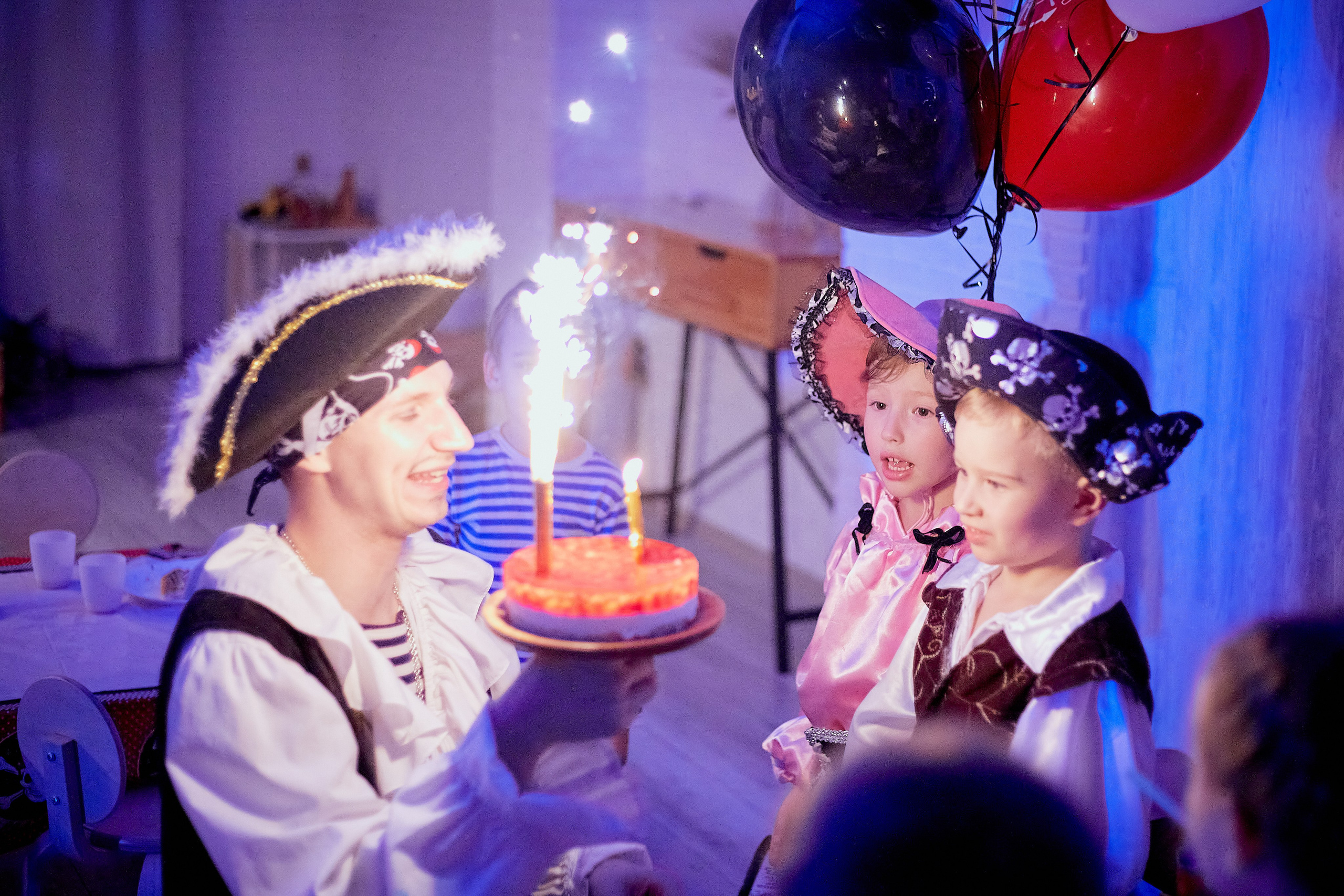 День Рождение Степана 5 лет, съёмка 3 часовой программы. Семейный и детский фотограф в Ярославле Юлия Галашина