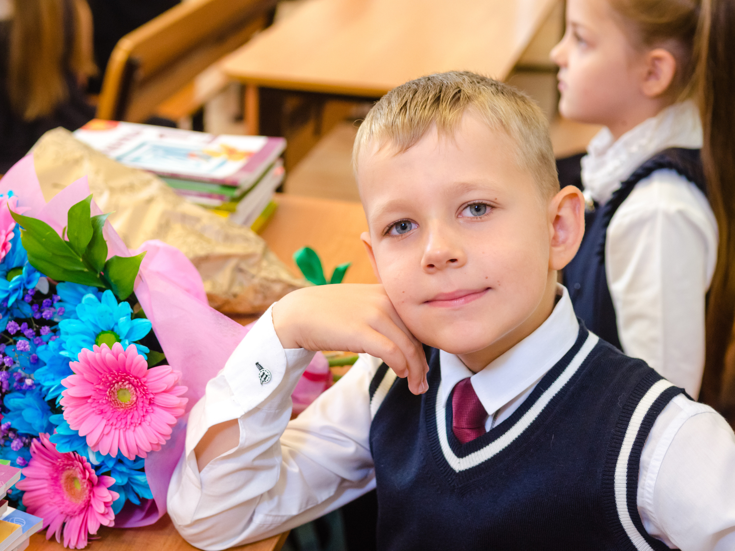 Примеры съемок первоклашек. Выпускные альбомы в Москве и области от Анны Гайдаш