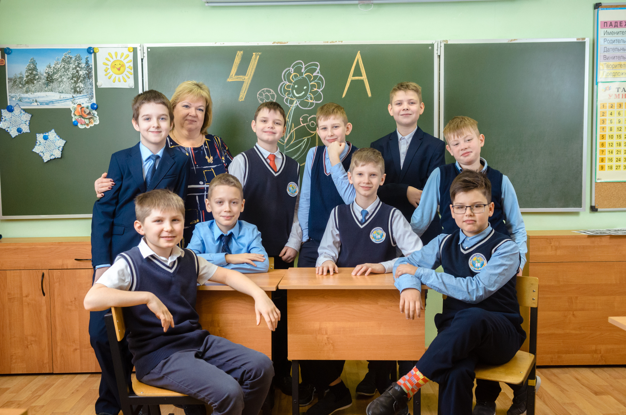 Примеры съемок классов начальной школы. Выпускные альбомы в Москве и области от Анны Гайдаш