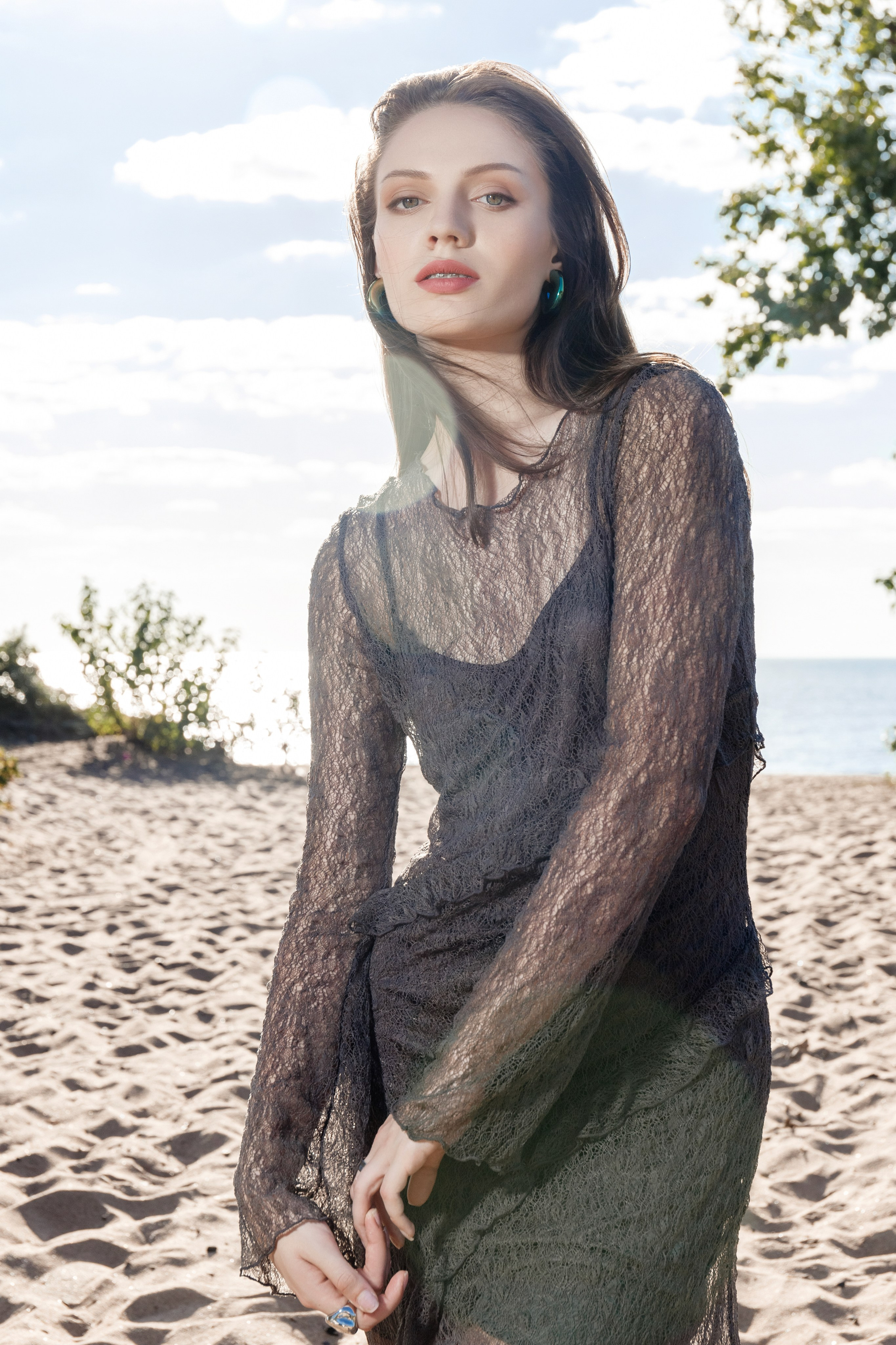 Летняя fashion-съёмка на пляже