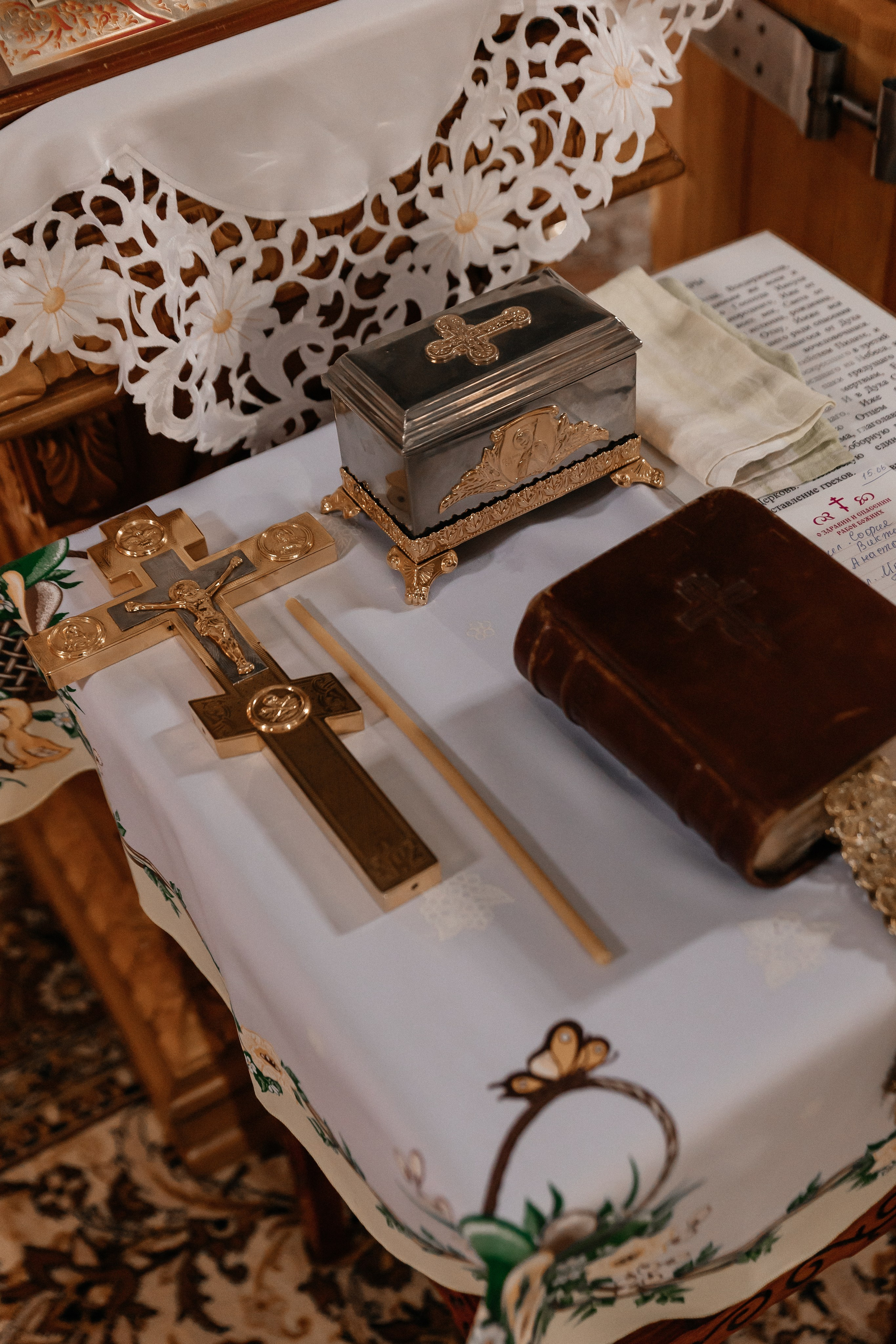 Крещение Максима. Семейный фотограф Минск Усова Ольга