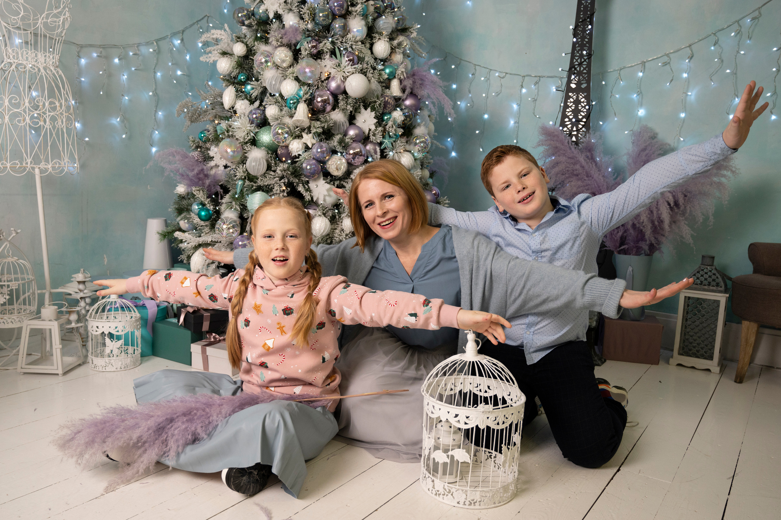 Новогодние фотосессии в Москве. Семейный и детский фотограф в детских садах и школах