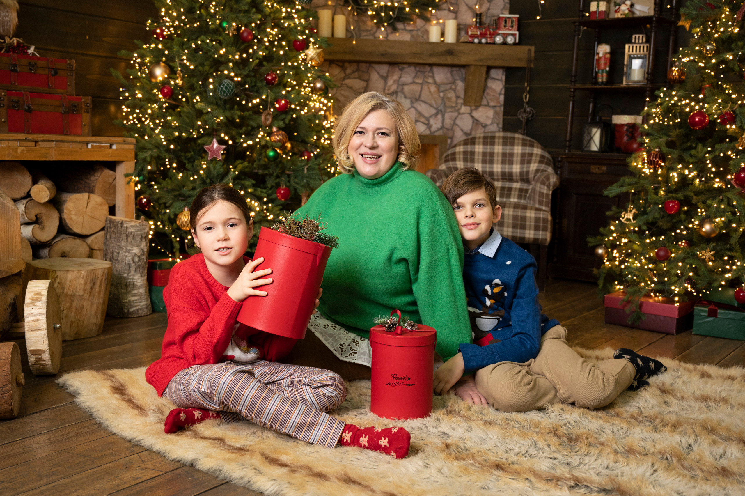 Новогодние фотосессии в Москве. Семейный и детский фотограф в детских садах и школах