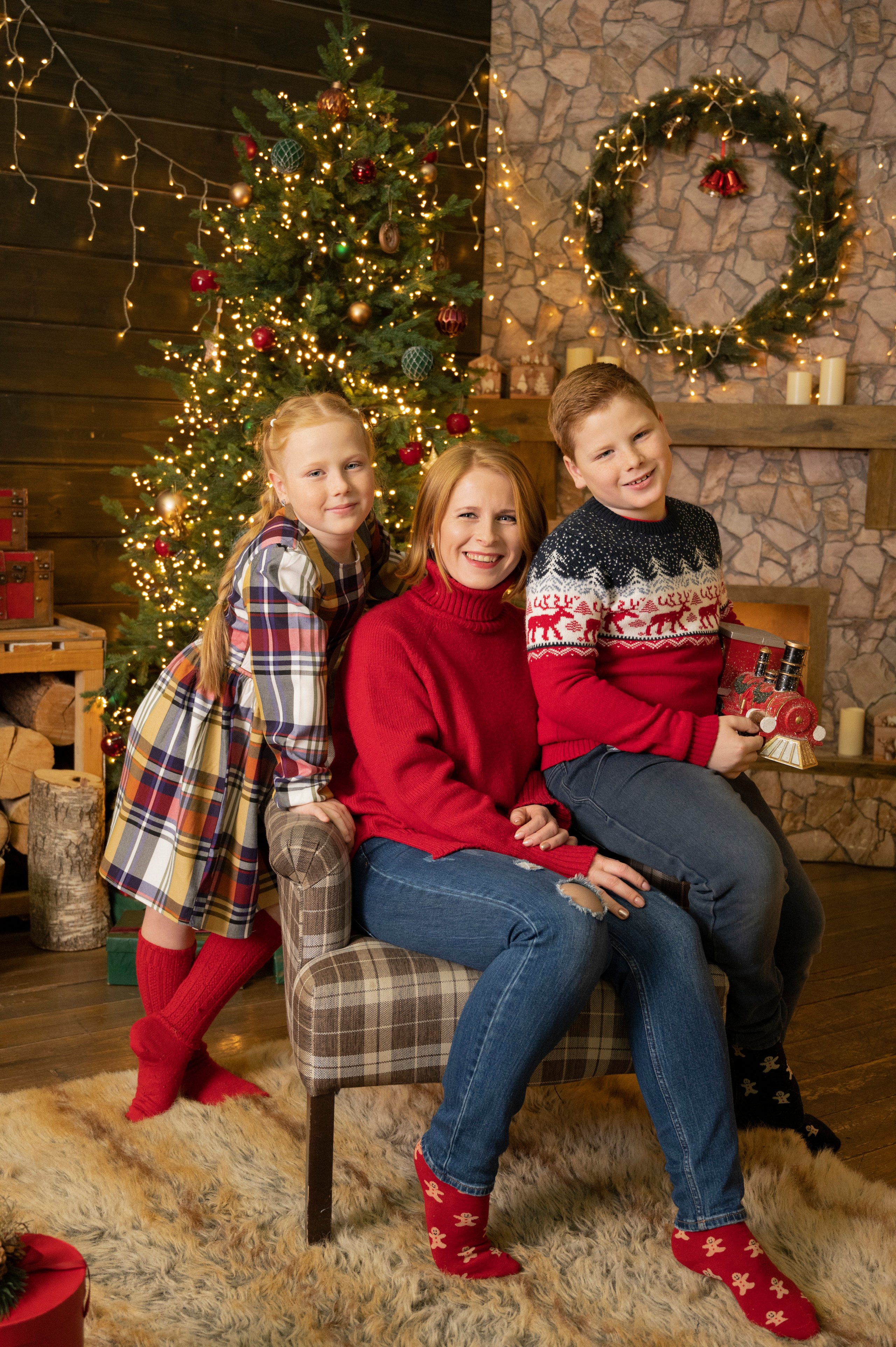 Новогодние фотосессии в Москве. Семейный и детский фотограф в детских садах и школах