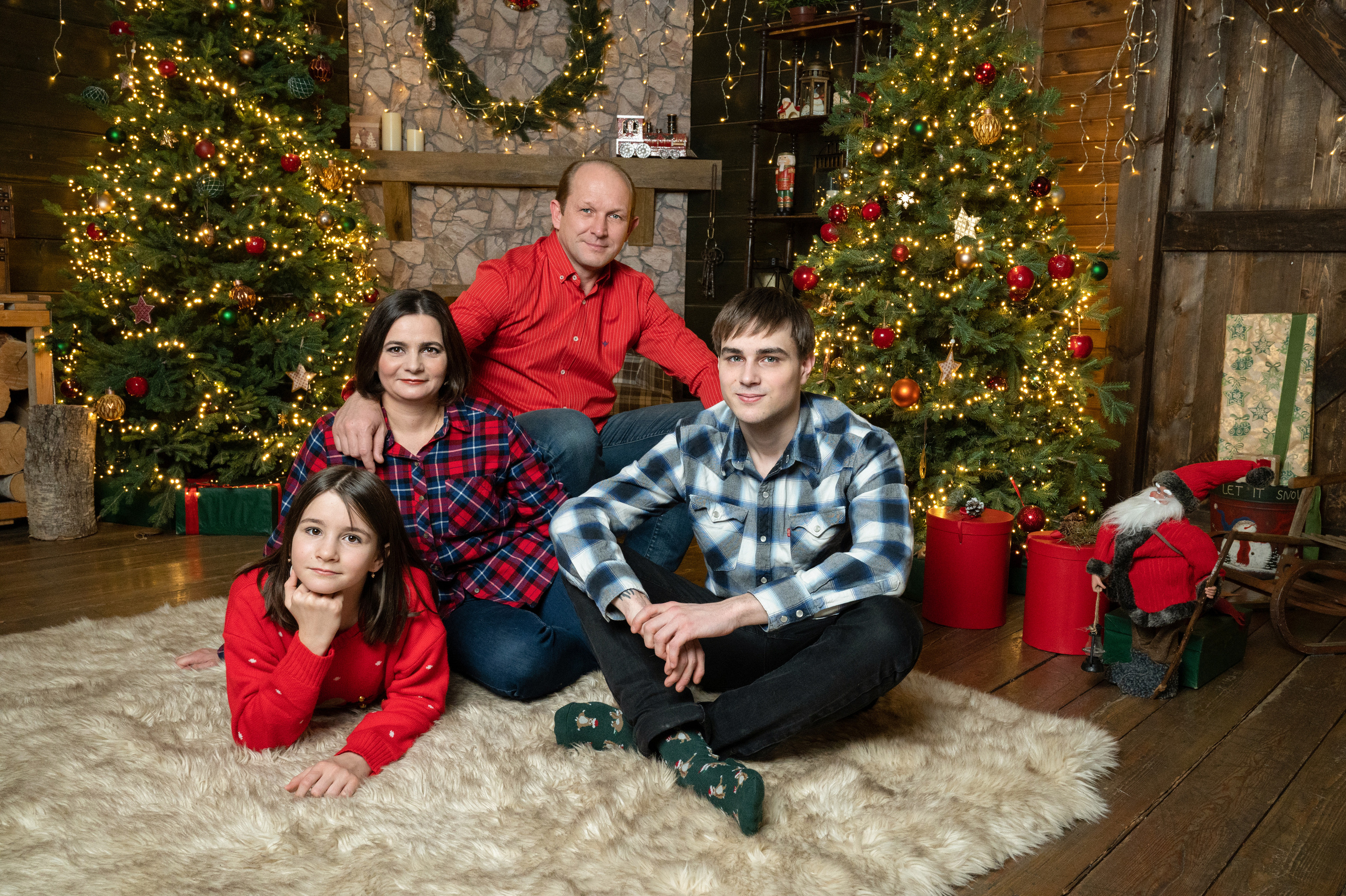 Новогодние фотосессии в Москве. Семейный и детский фотограф в детских садах и школах