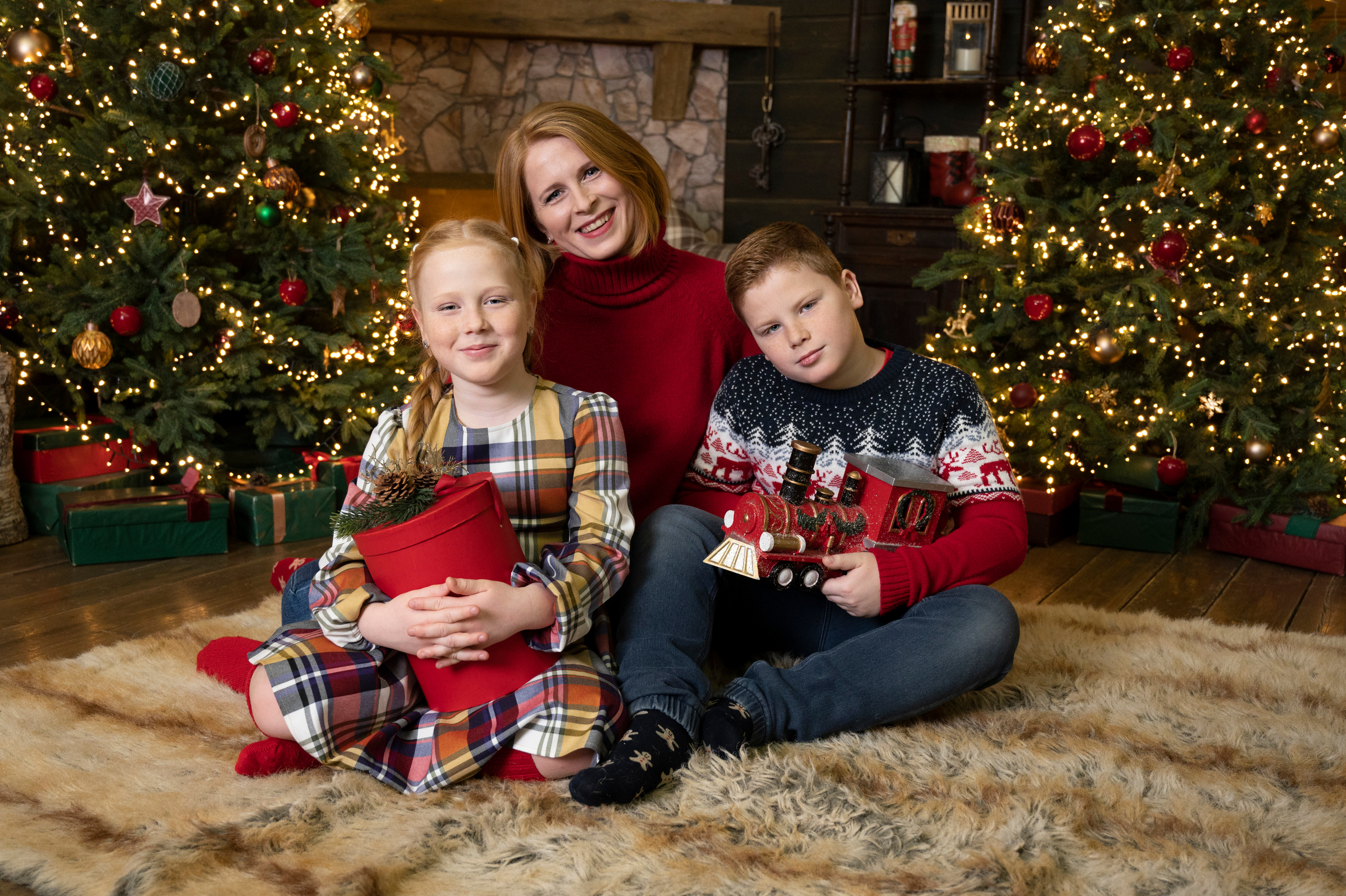 Новогодние фотосессии в Москве. Семейный и детский фотограф в детских садах и школах