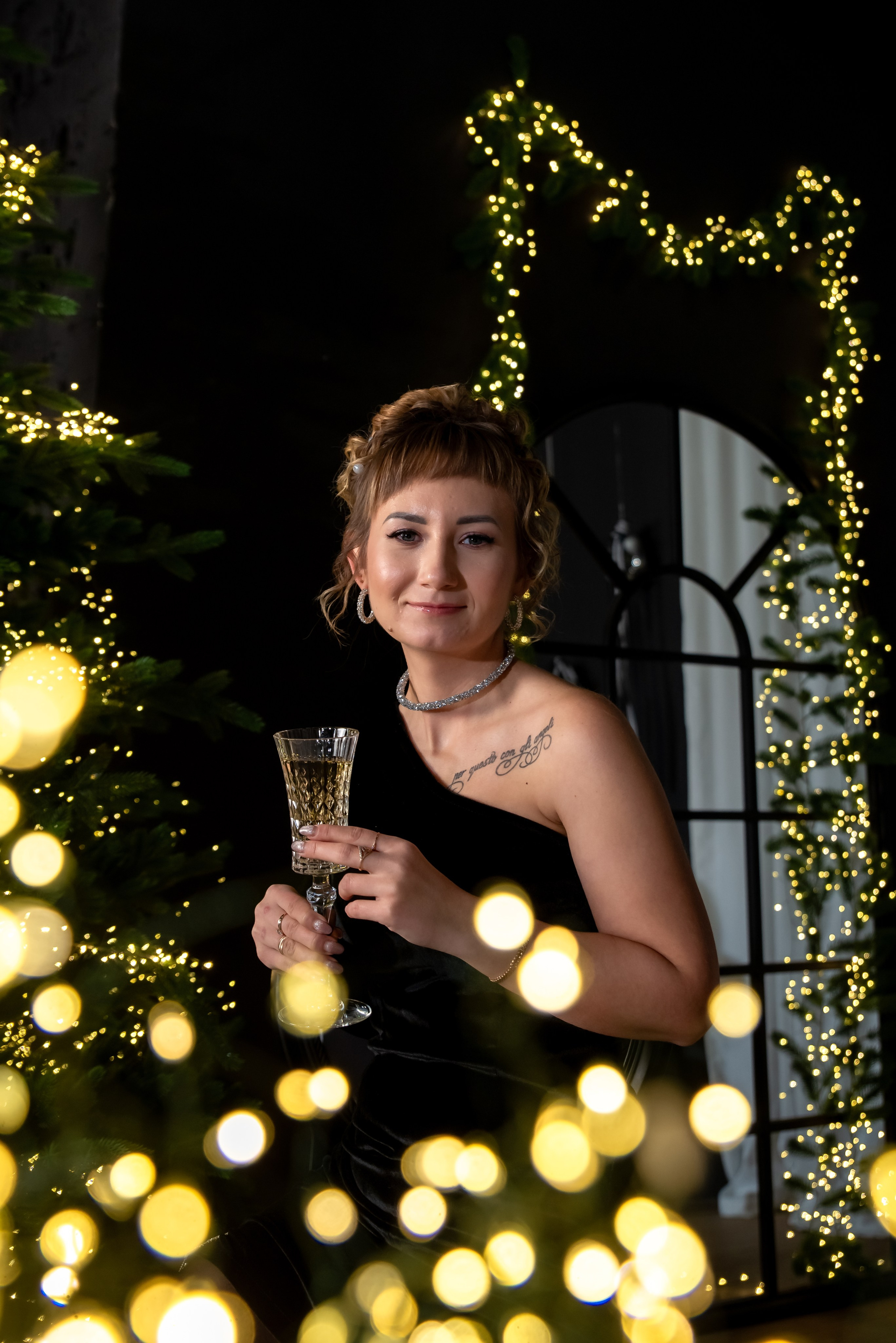 Новогодняя студийная. Фотограф Крещение Венчание Москва