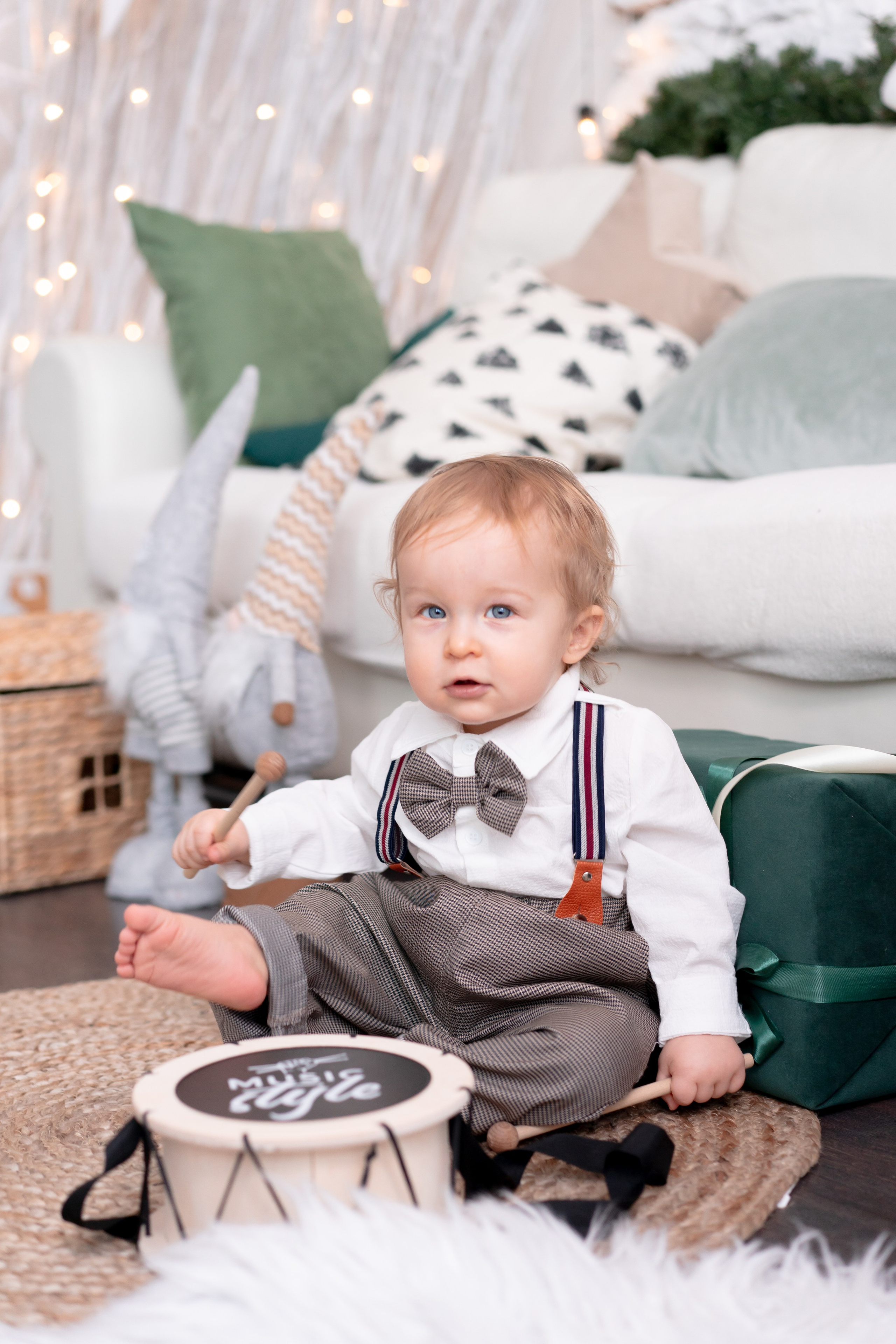 Новогодняя семейная фотосессия. Детская, семейная фотостудия в Санкт-Петербурге