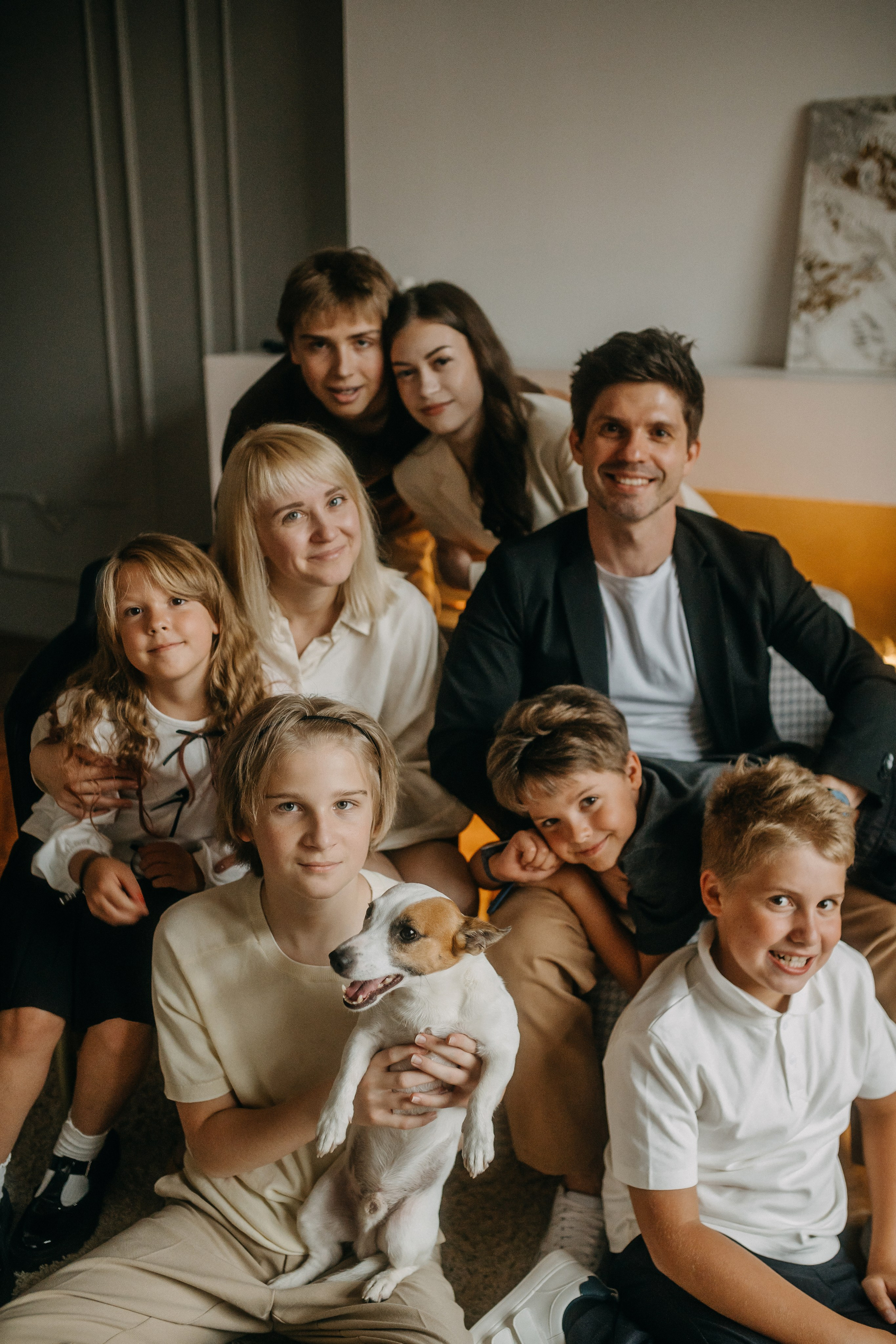 Большая семья. Фотограф в Санкт Петербурге Лара Великова