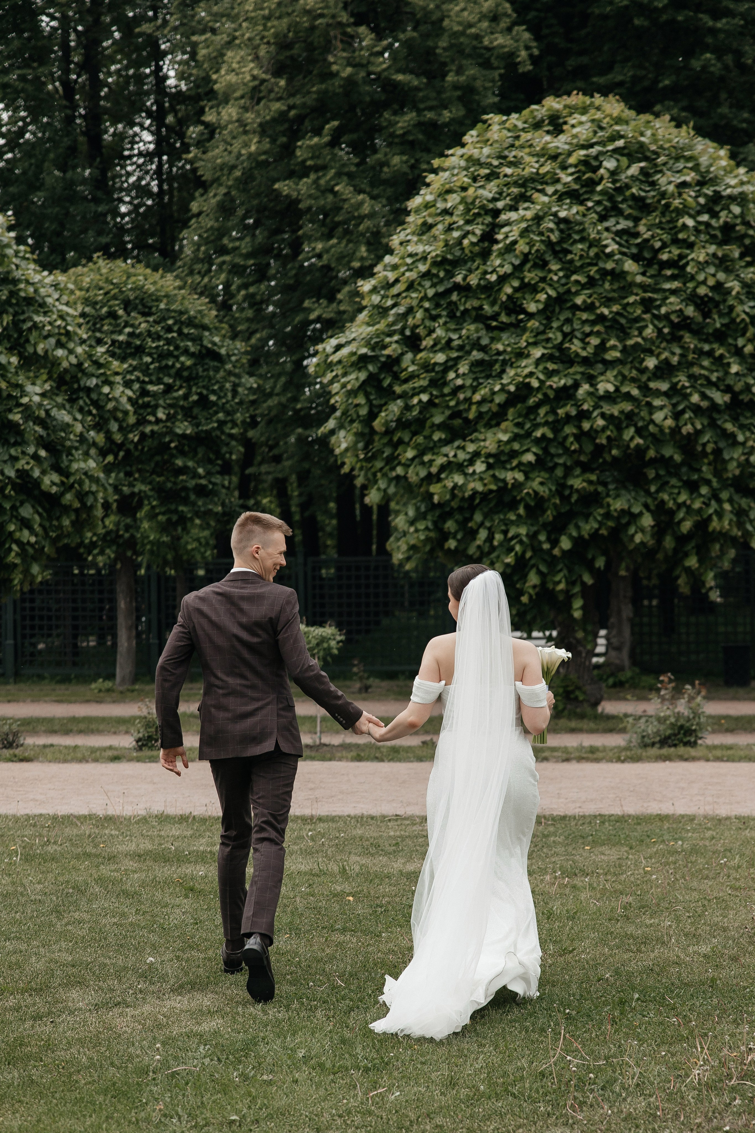 Свадебная фотосессия в Усадьбе Кусково