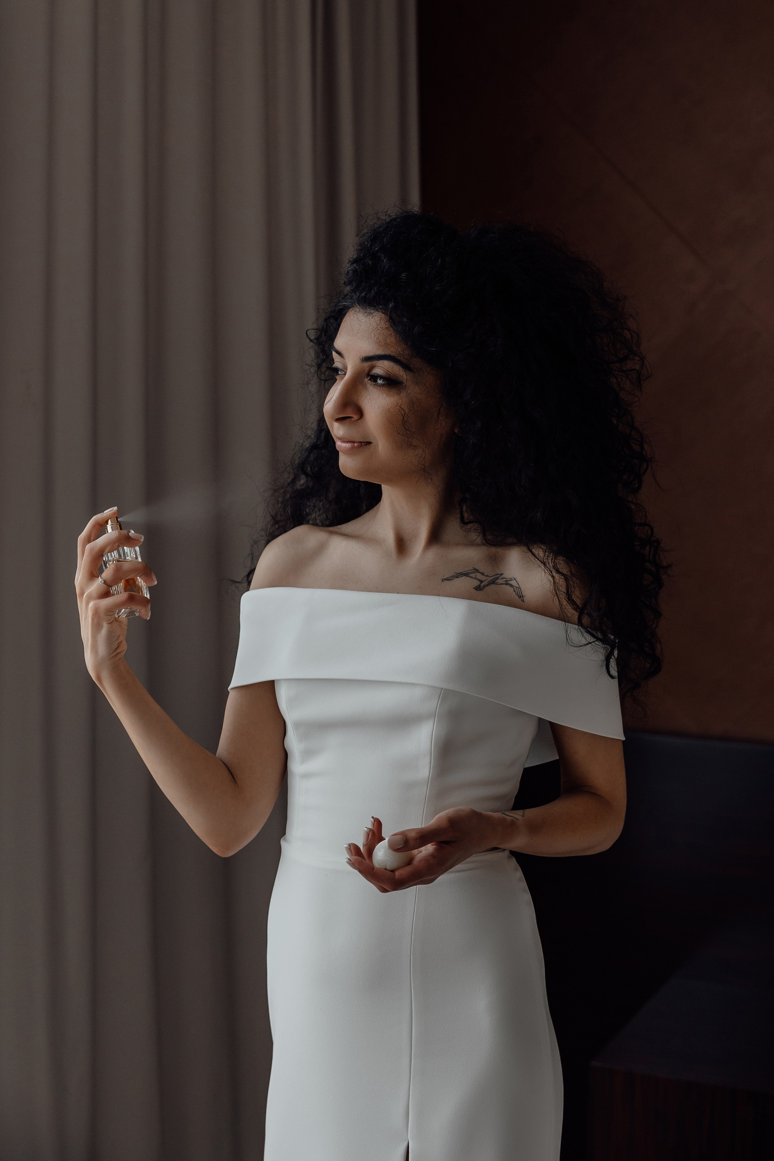 свадебная фотосессия в отеле garden plaza moscow WTC