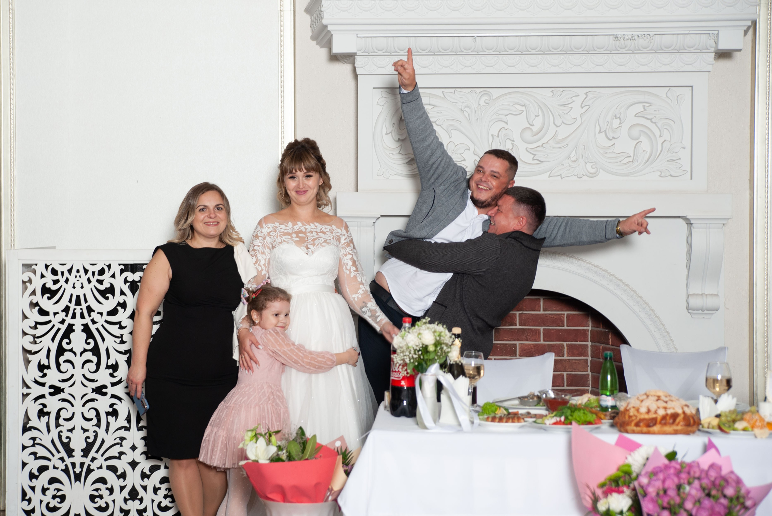 Свадебный банкет. Семейный фотограф Анна Лищук г. Таганрог