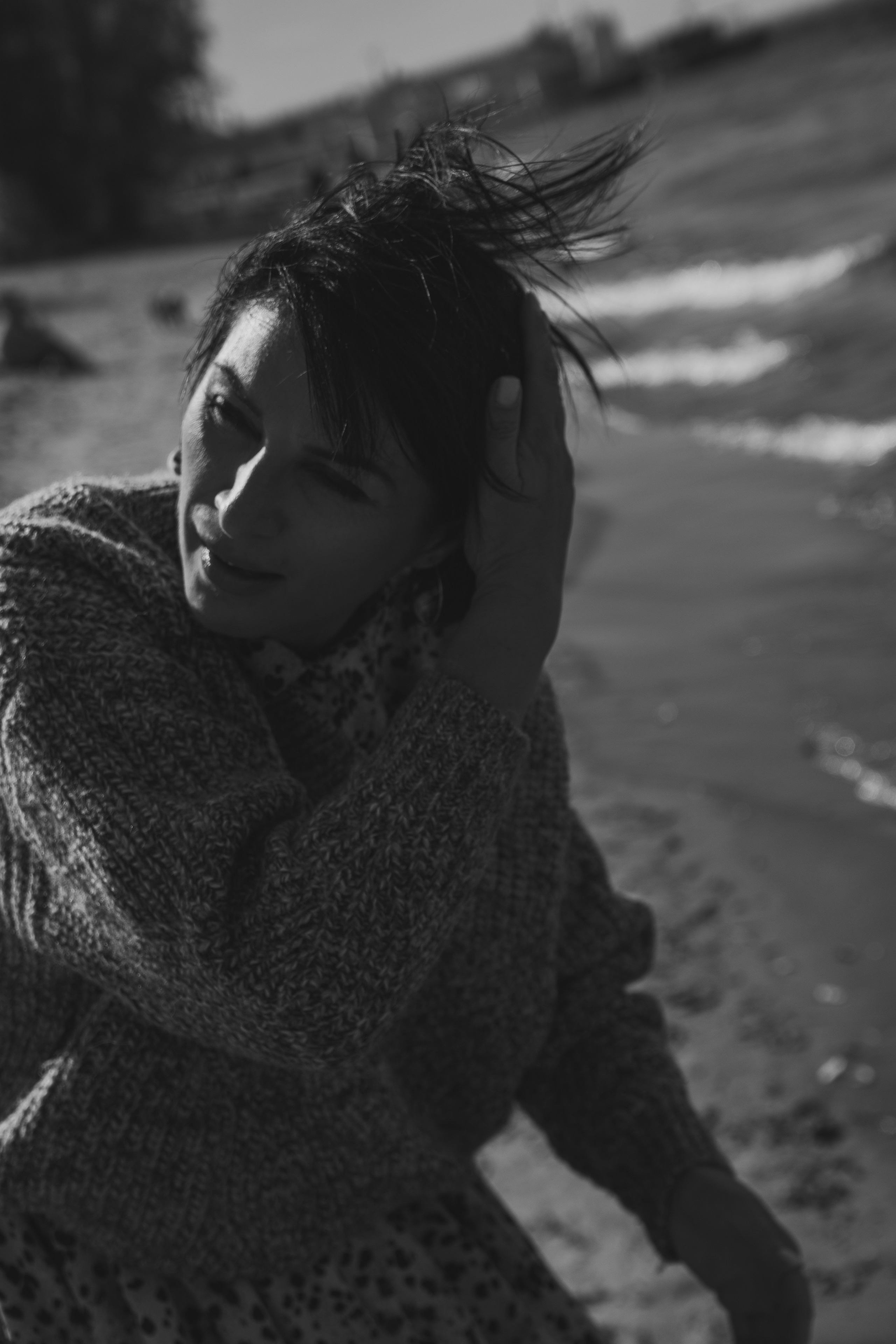 Женская фотосессия на набережной в Самаре