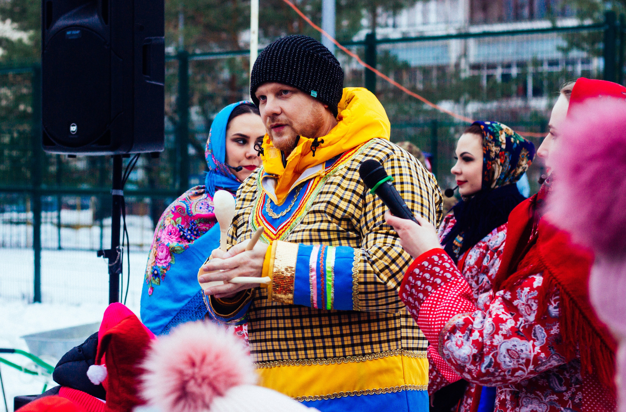 Дворовая ёлка. Детский и семейный фотограф, фотограф мероприятий Нижний Новгород