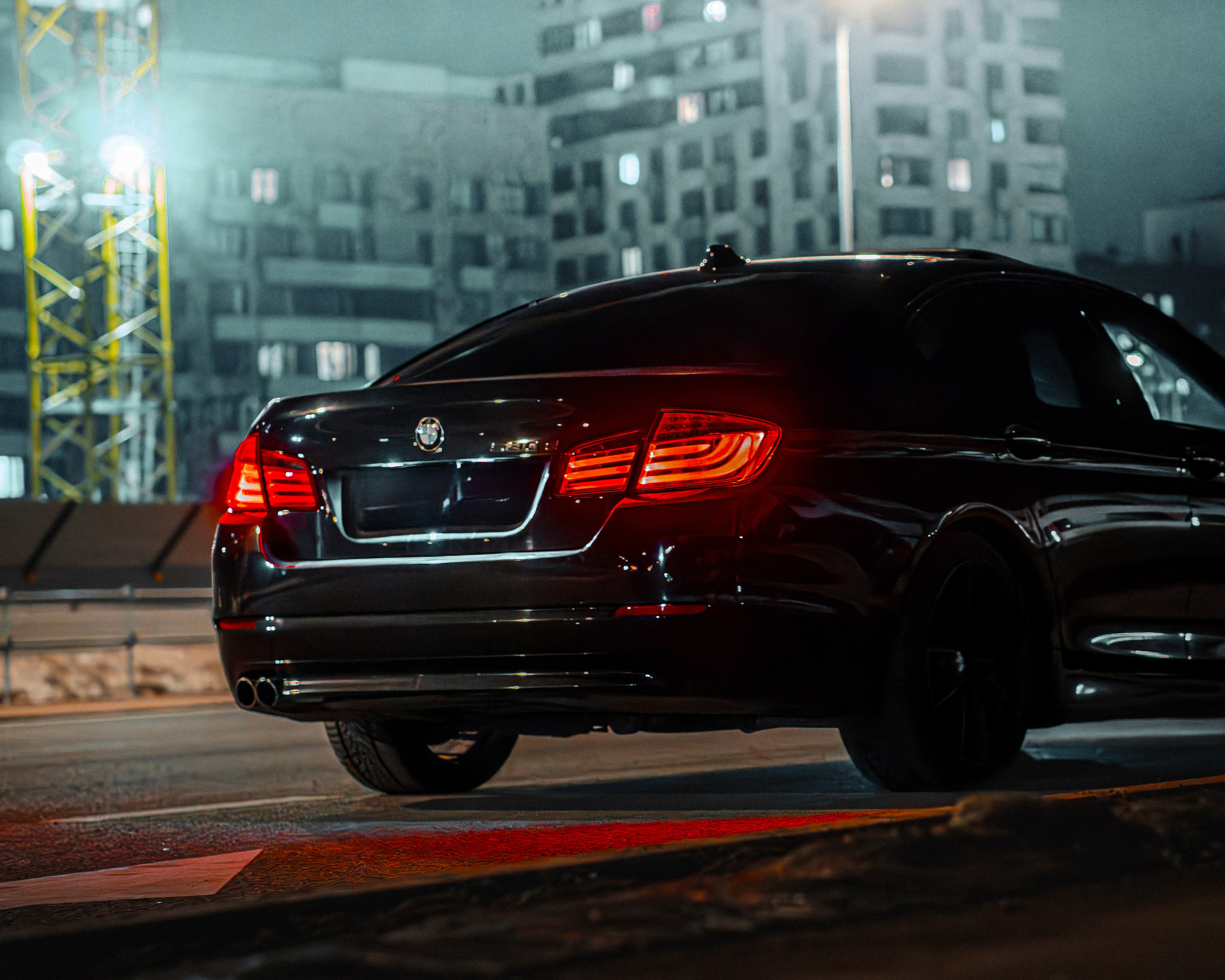 BMW F10 530D. Автомобильный фотограф в Москве