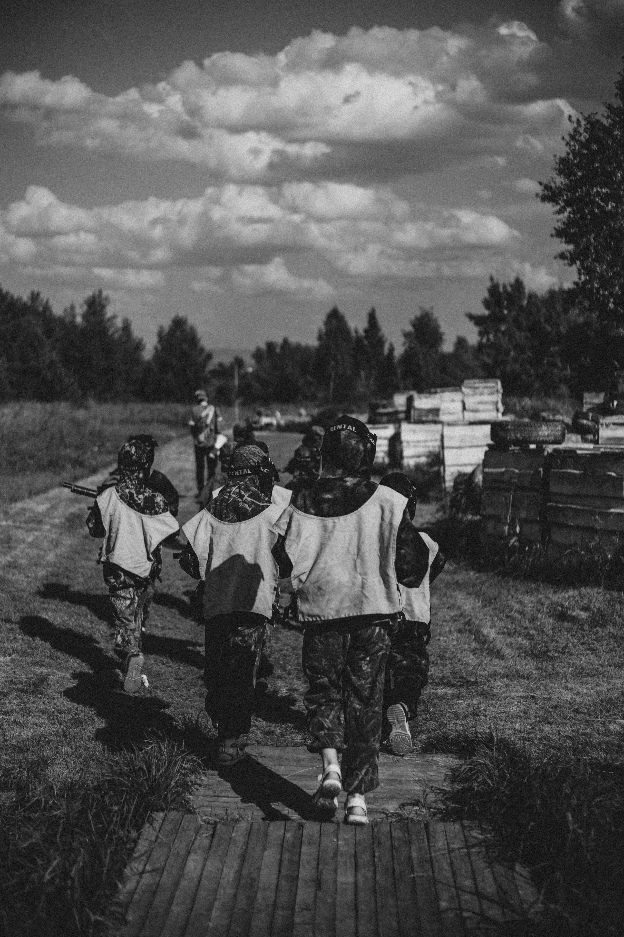 Пейнтбол. Семейный и детский лайфстайл фотограф Юлиана Дрот Красноярск
