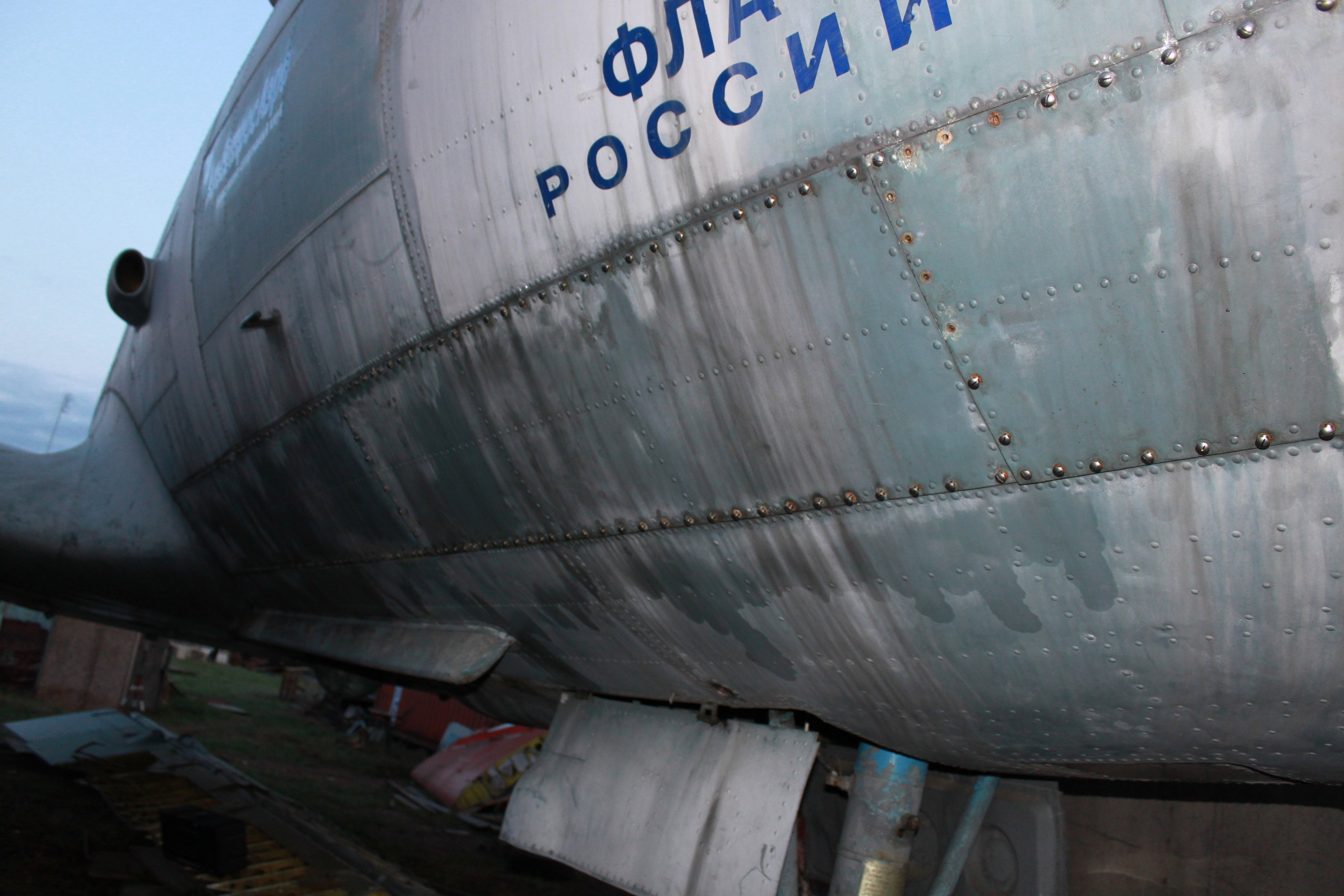 Ил-14Т «Голубая Мечта» работы в Тушино (2011 г.). Фотоальбом показывающий увлекательный мир авиации и мир медведей Андрея Иванова