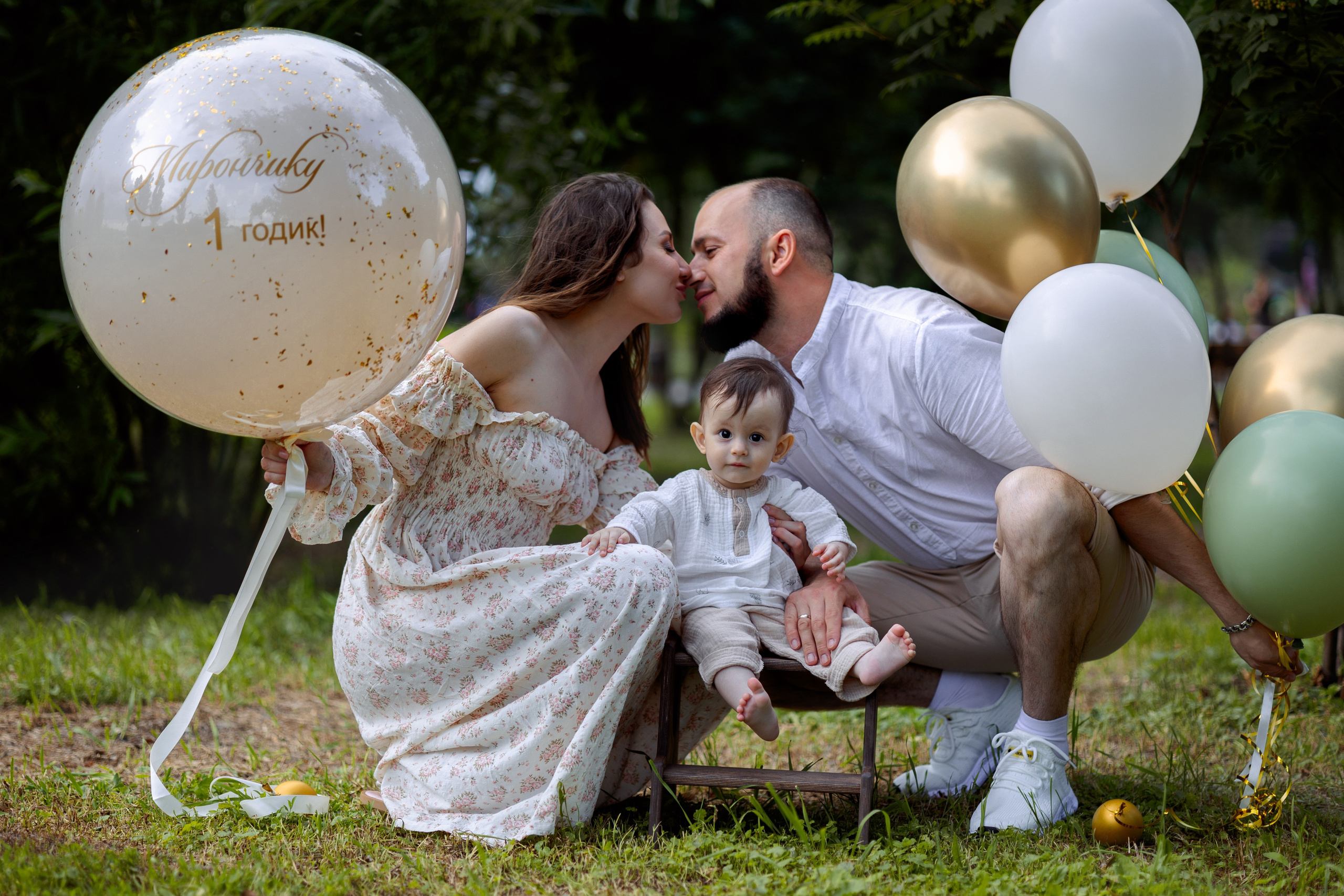 Настя&Виталя&Мирошка. Фотограф в Омске
