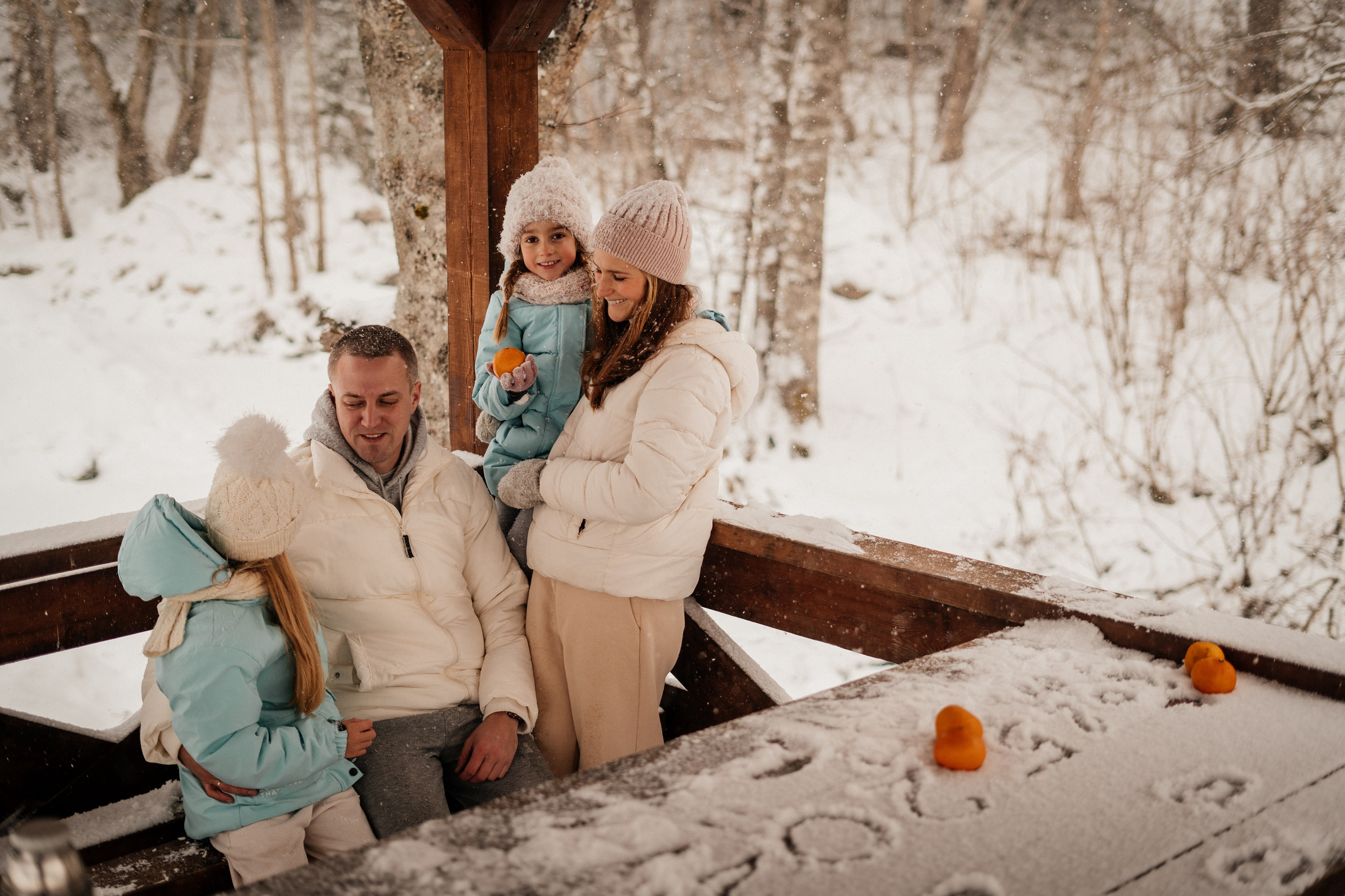 Зимняя семейная фотосессия сахалин. Фотограф сахалин