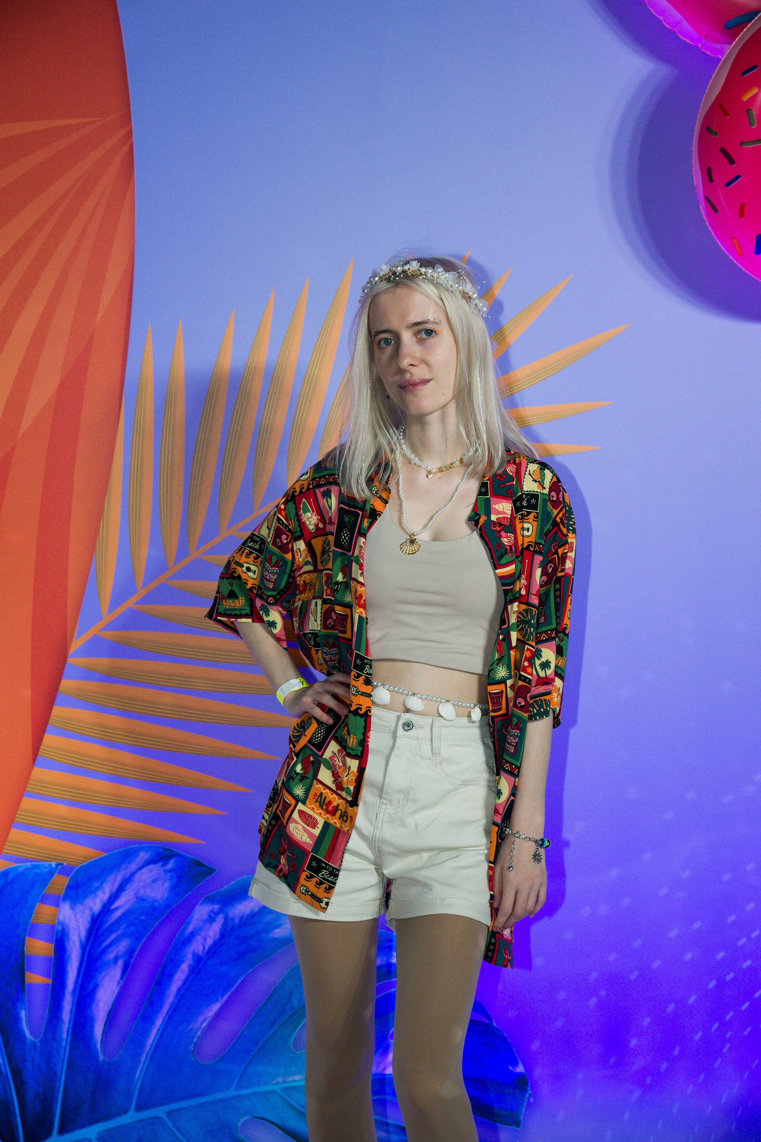 МТС корпоратив Гавайская вечеринка. Фотограф