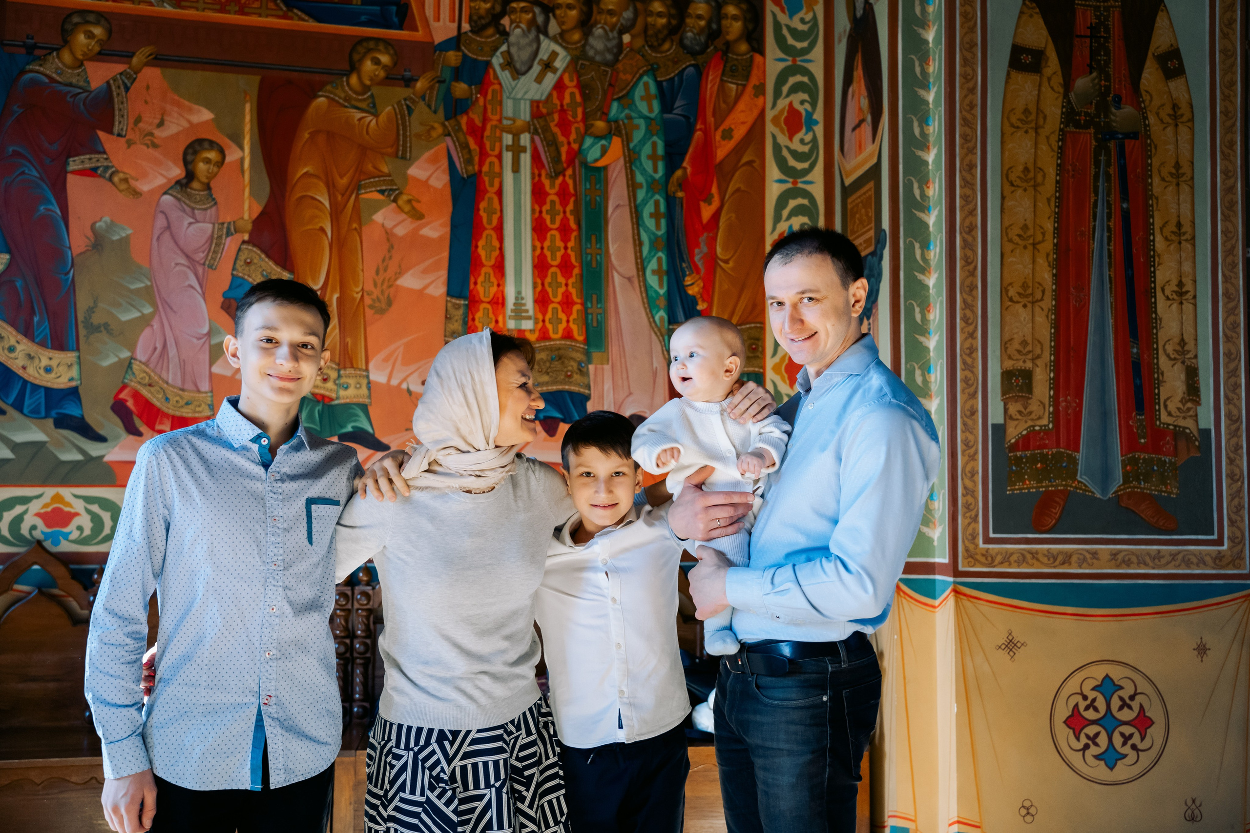 Крещение Мирона. Фотограф Казакова Анастасия