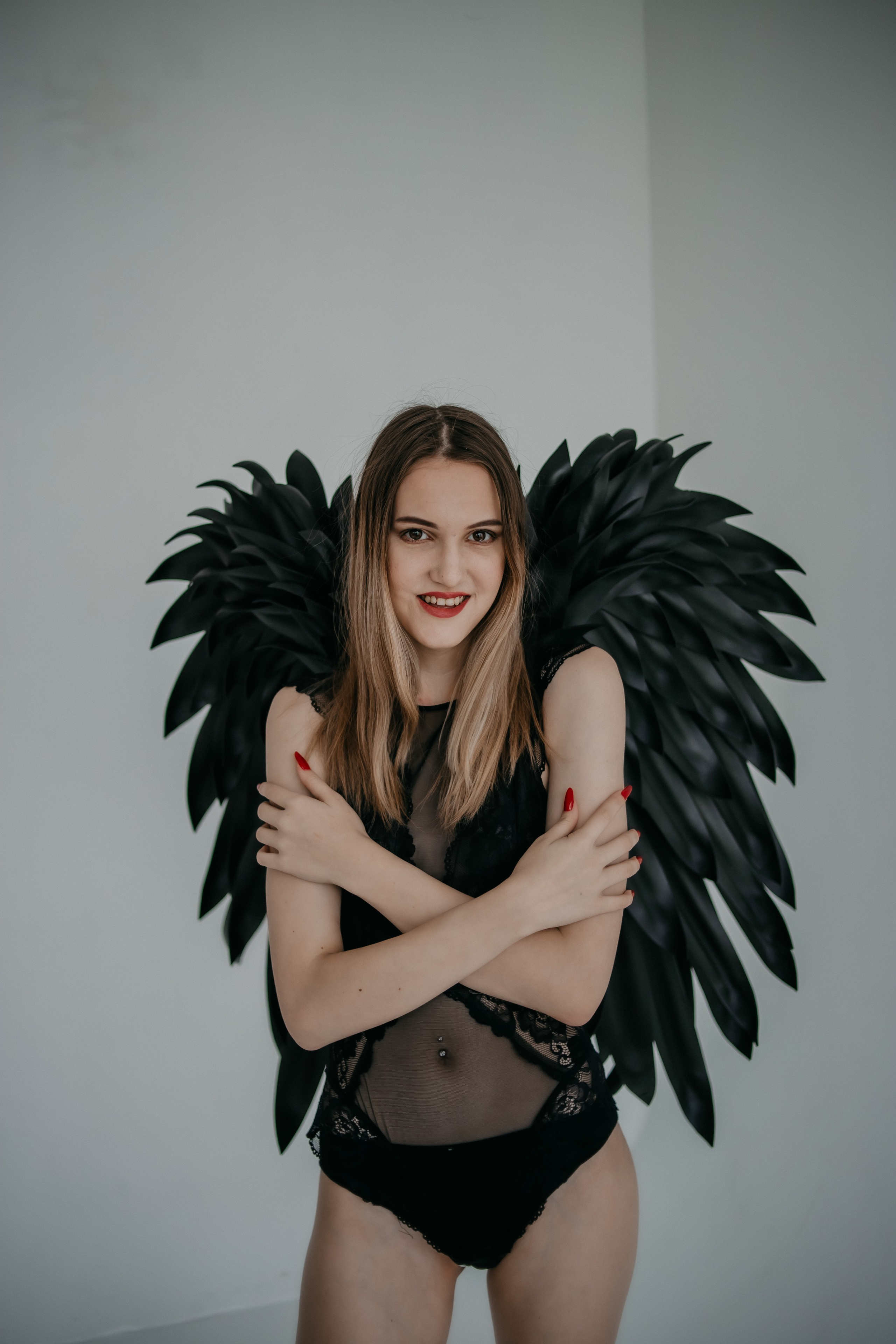 Татьяна. Черный ангел. Фотограф Регина Крикунова г. Красноярск