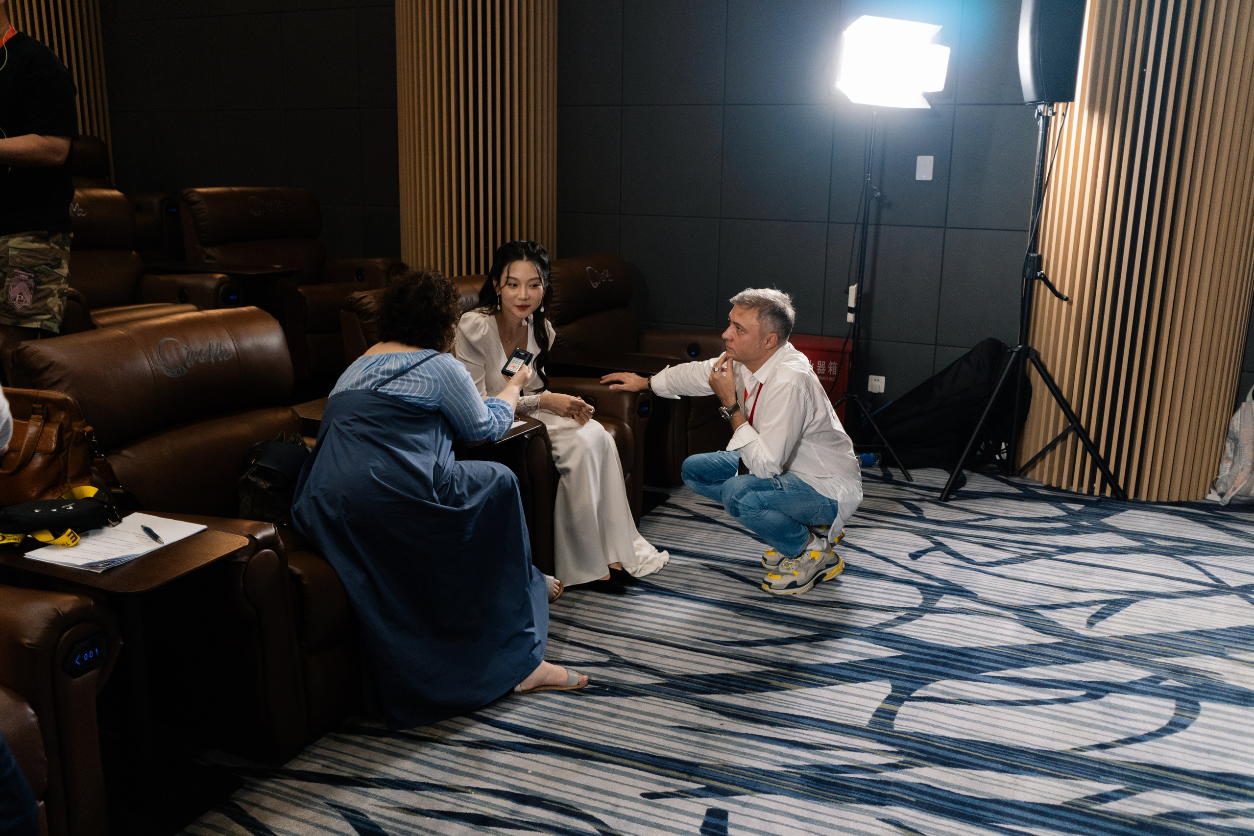 The film premiere of the “Red Silk”