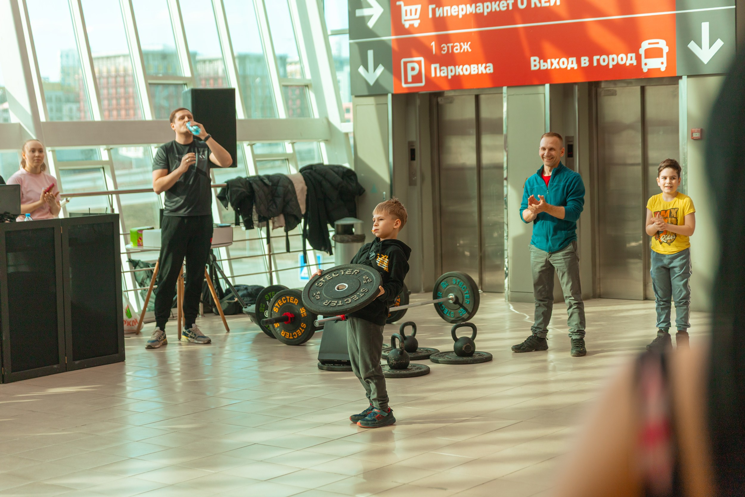 День рождения фитнес зала NN fitnes. Фотограф Тюмень