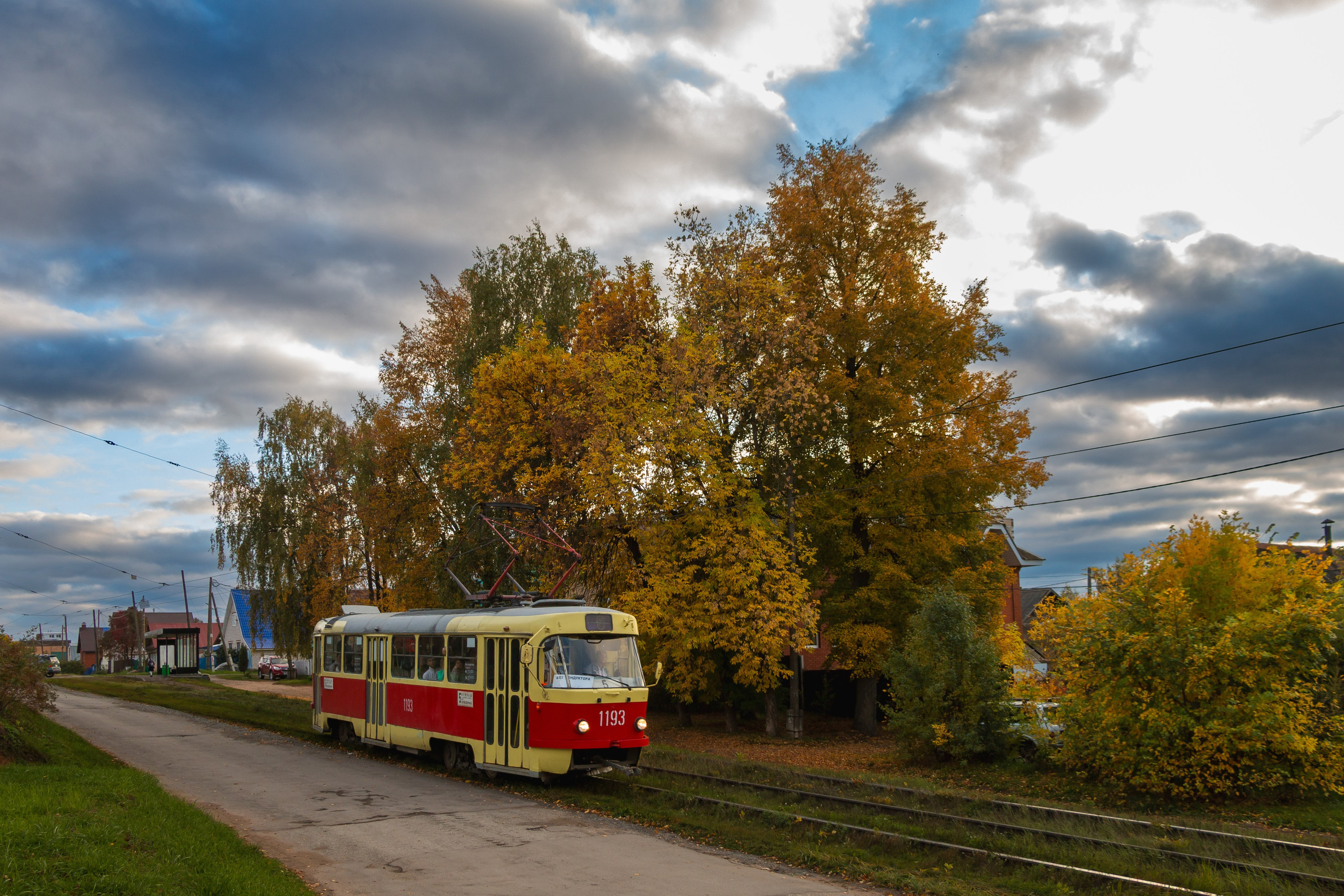 TATRA T3. Ижевский трамвай