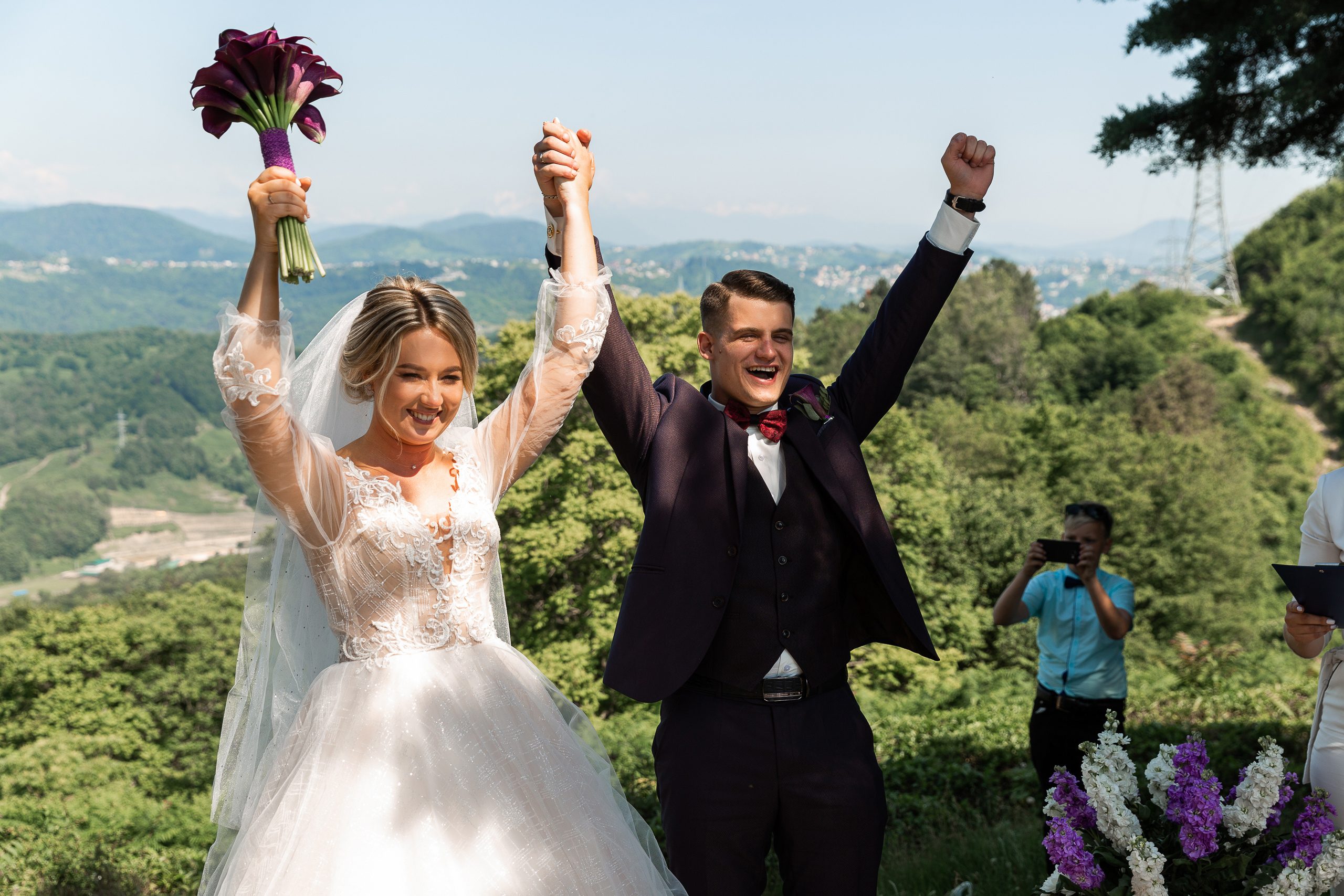 Александр & Юлия Фотосессия свадьбы Адлер. Свадебный фотограф  Пятигорск, Сочи, Ессентуки, Кисловодск Александр