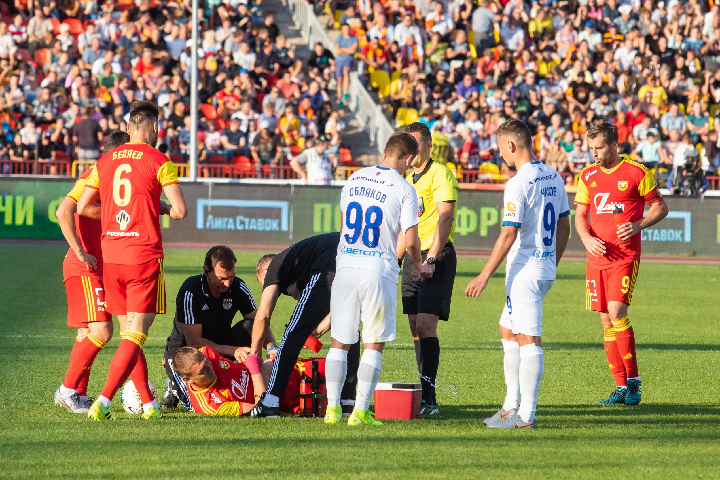 Арсенал 1-2 ЦСКА (1 сентября 2019). Репортажный фотограф Алексей Пирязев