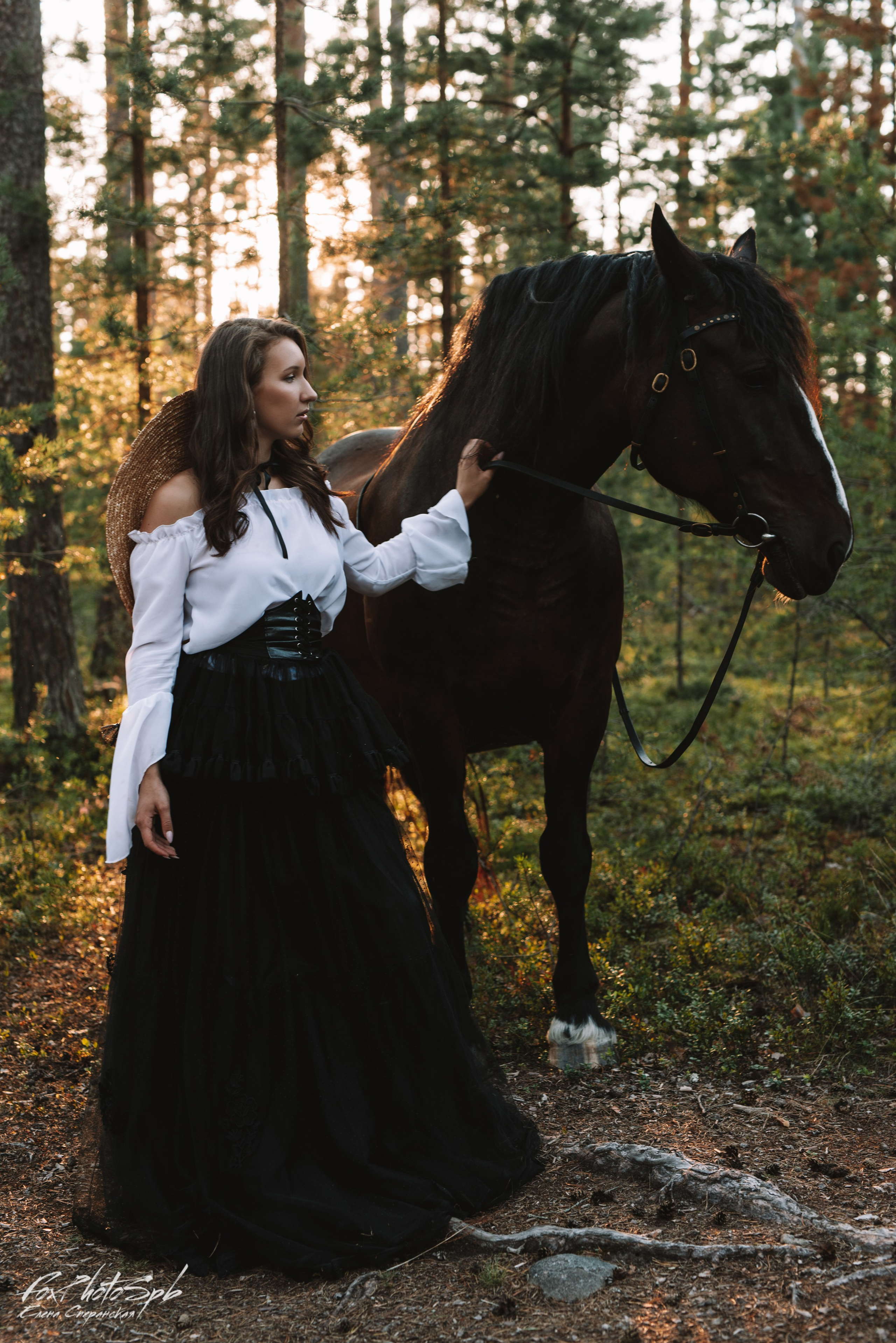 С лошадками. Фотограф в Санкт-Петербурге и Ленинградской области