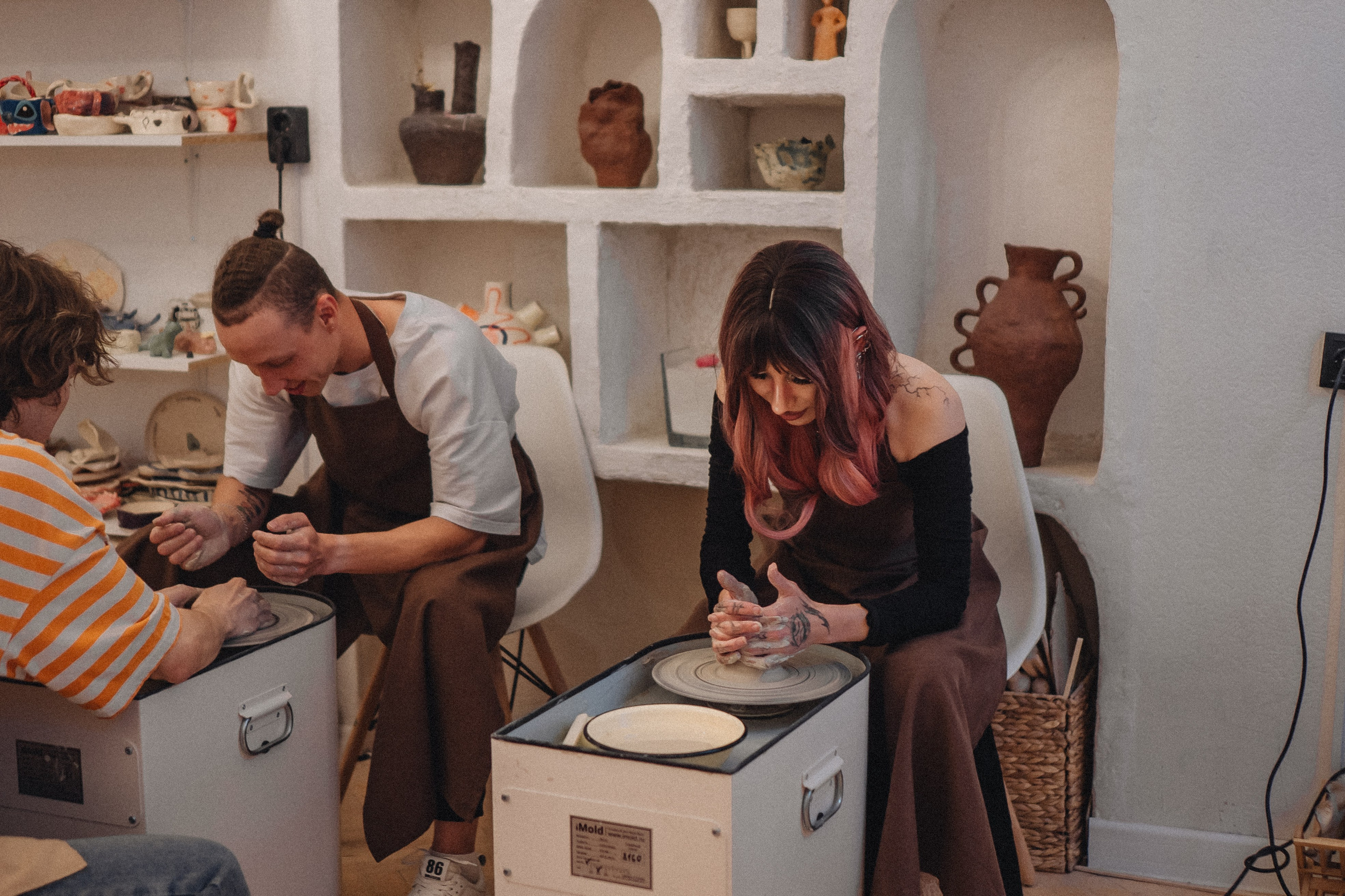 СВИДАНИЕ В ГОНЧАРНОЙ МАСТЕРСКОЙ. Профессиональный фотограф, Санкт-Петербург — Виктория Богомолова