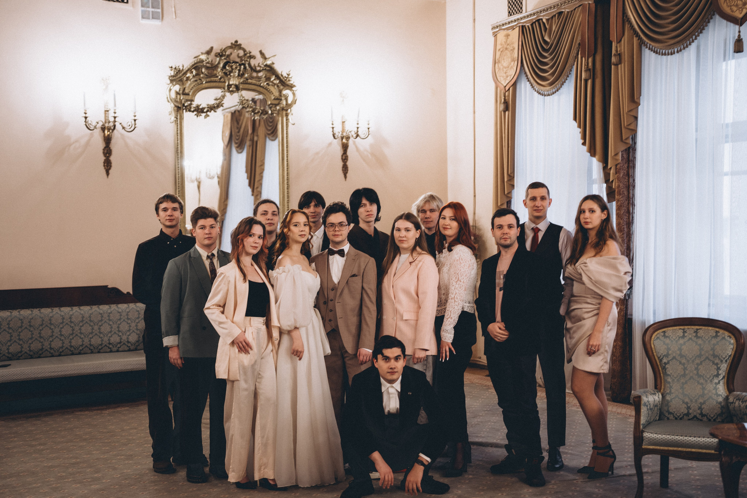 СВАДЕБНАЯ СЬЕМКА ВО ВТОРОМ ДВОРЦЕ С ГОСТЯМИ И ПРОГУЛКА В ТАВРИЧЕСКОМ САДУ. Профессиональный фотограф, Санкт-Петербург — Виктория Богомолова