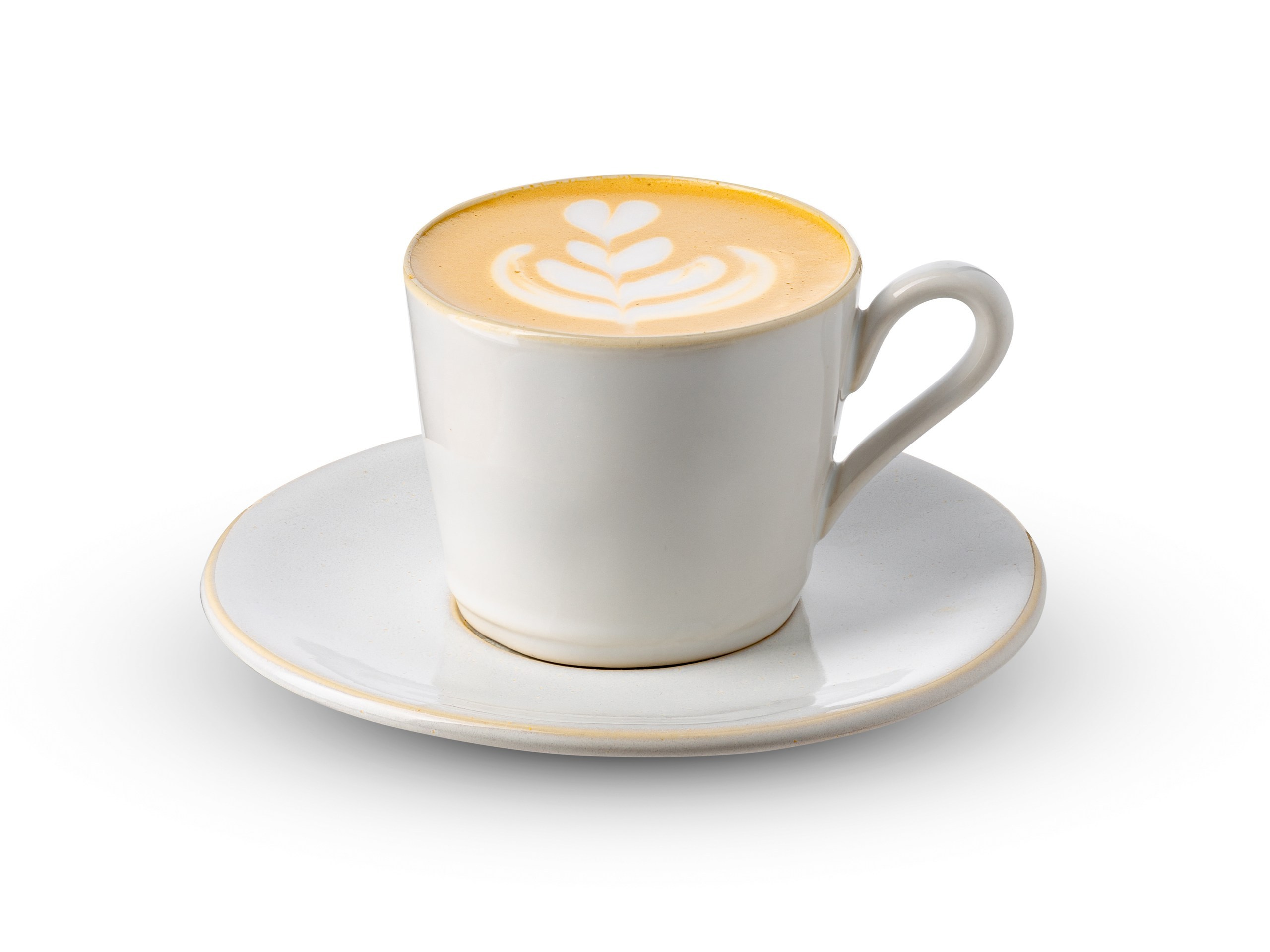 ФЛЭТ УАЙТ 320₽. Кофейный напиток, готовится на основе двойного эспрессо путем вливания вспененного молока с элементами латте арта. Отличается от капучино более насыщенным кофейным вкусом и более тонкой молочной пеной. Сервируется с ложкой. Бывает только одного объема - 200мл.