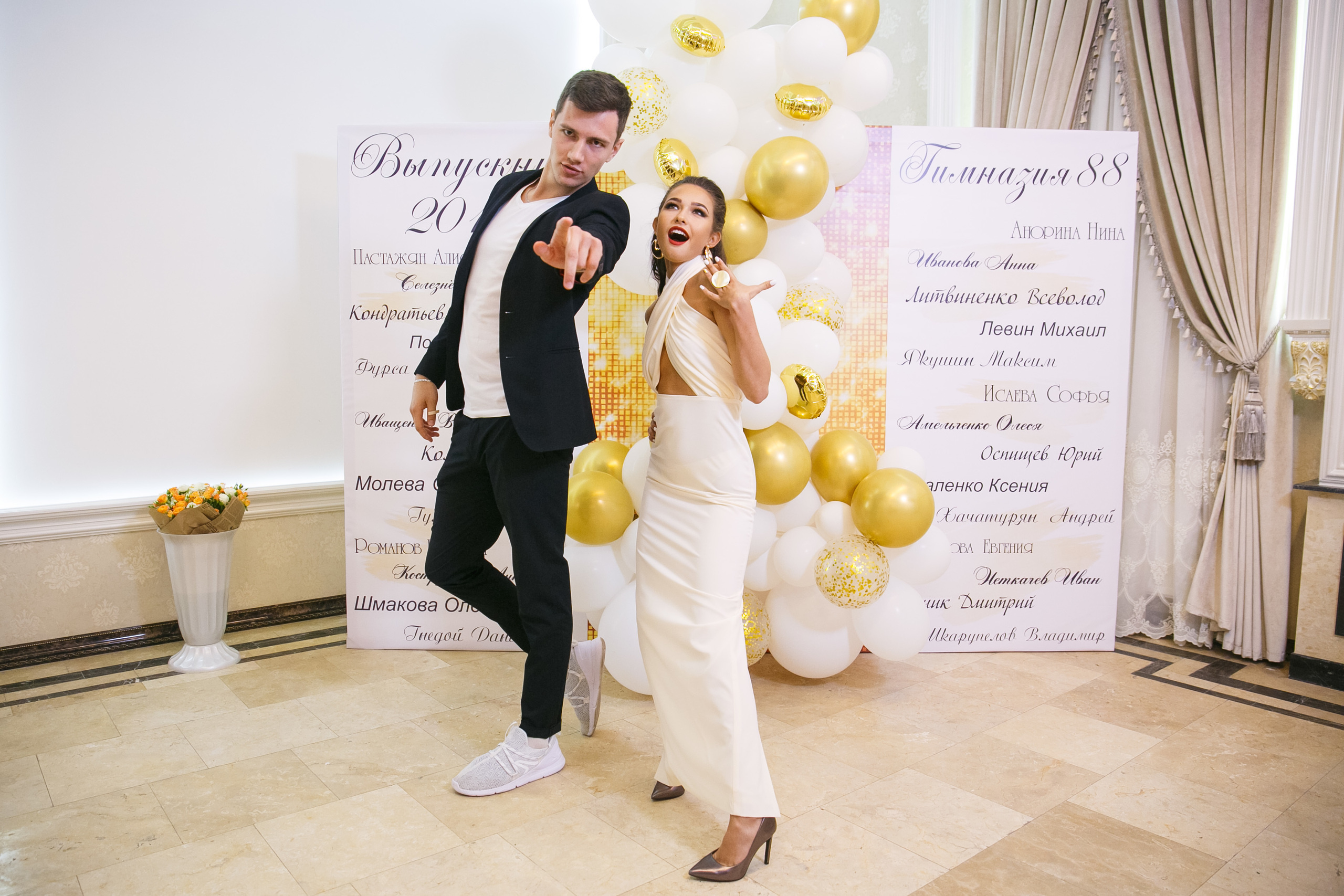 Выпускной. Гимназия 88. Ресторан Чехов. Фотограф Андрей Баксов