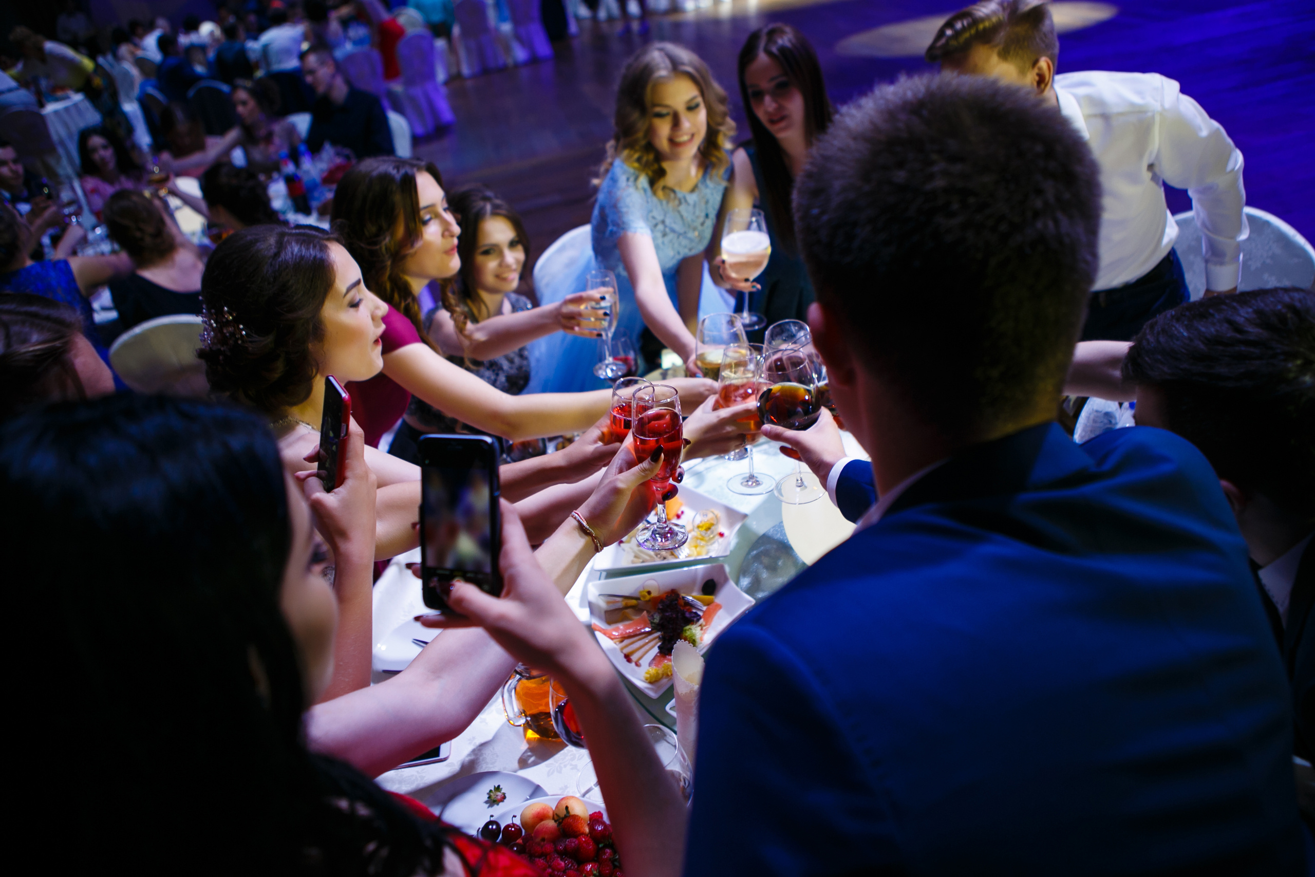 Выпускной. Школа 87. Галич Hall. Фотограф Андрей Баксов