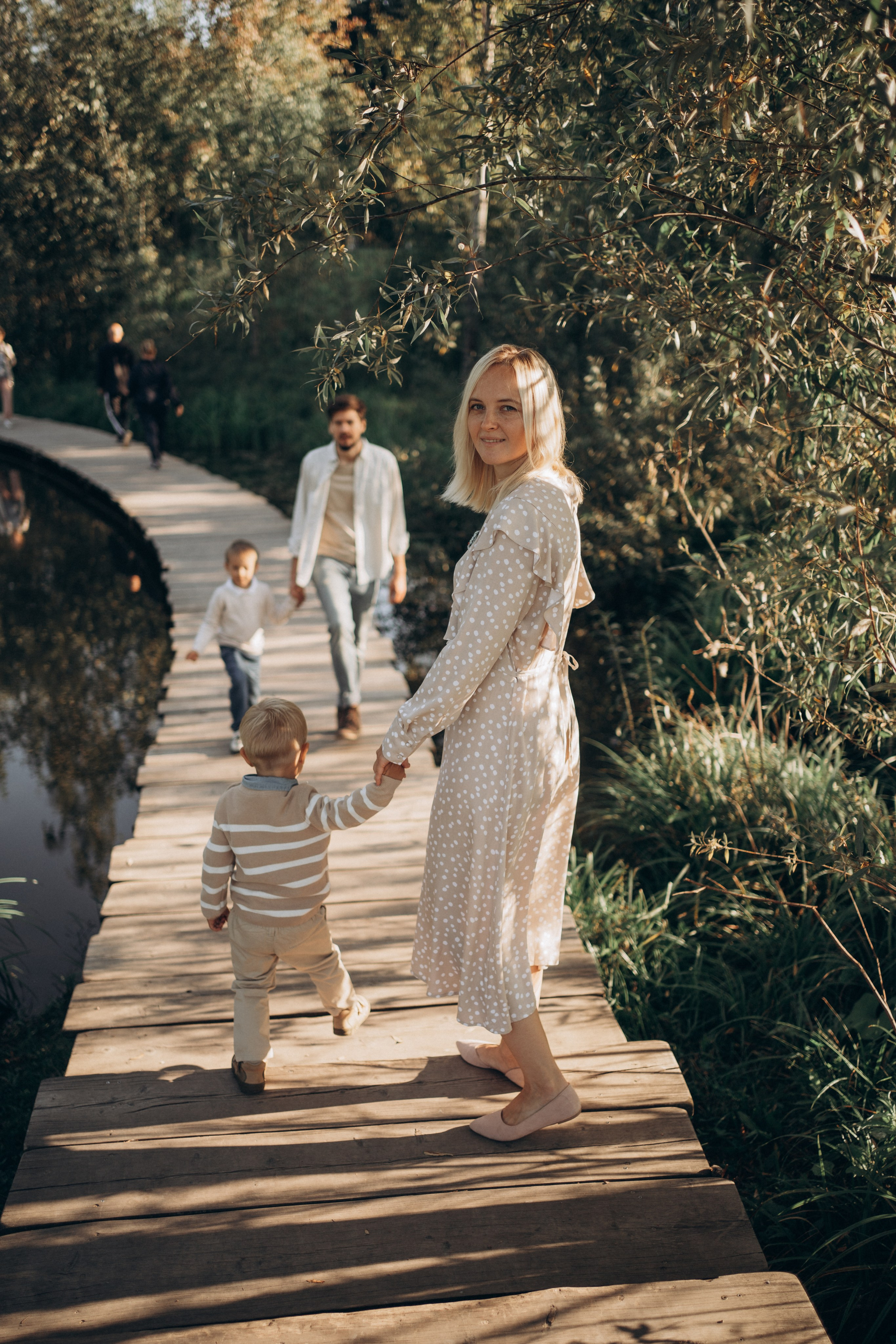 Прогулка в парке. Фотограф новорожденных и малышей до года в Москве Анастасия Соколова
