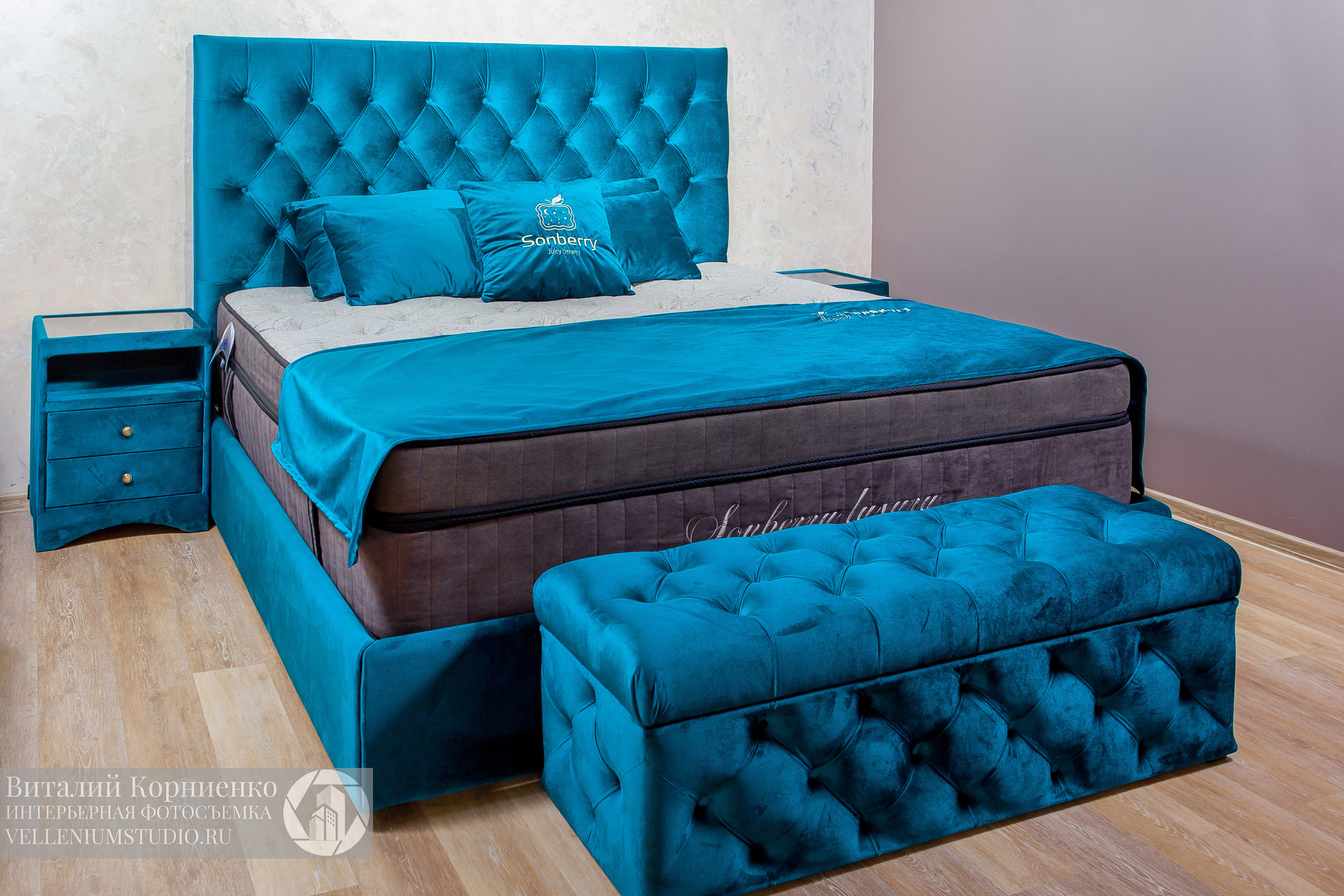 Фотосъемка кроватей в салоне мебели. Интерьерный фотограф Краснодар: профессионально по доступным ценам