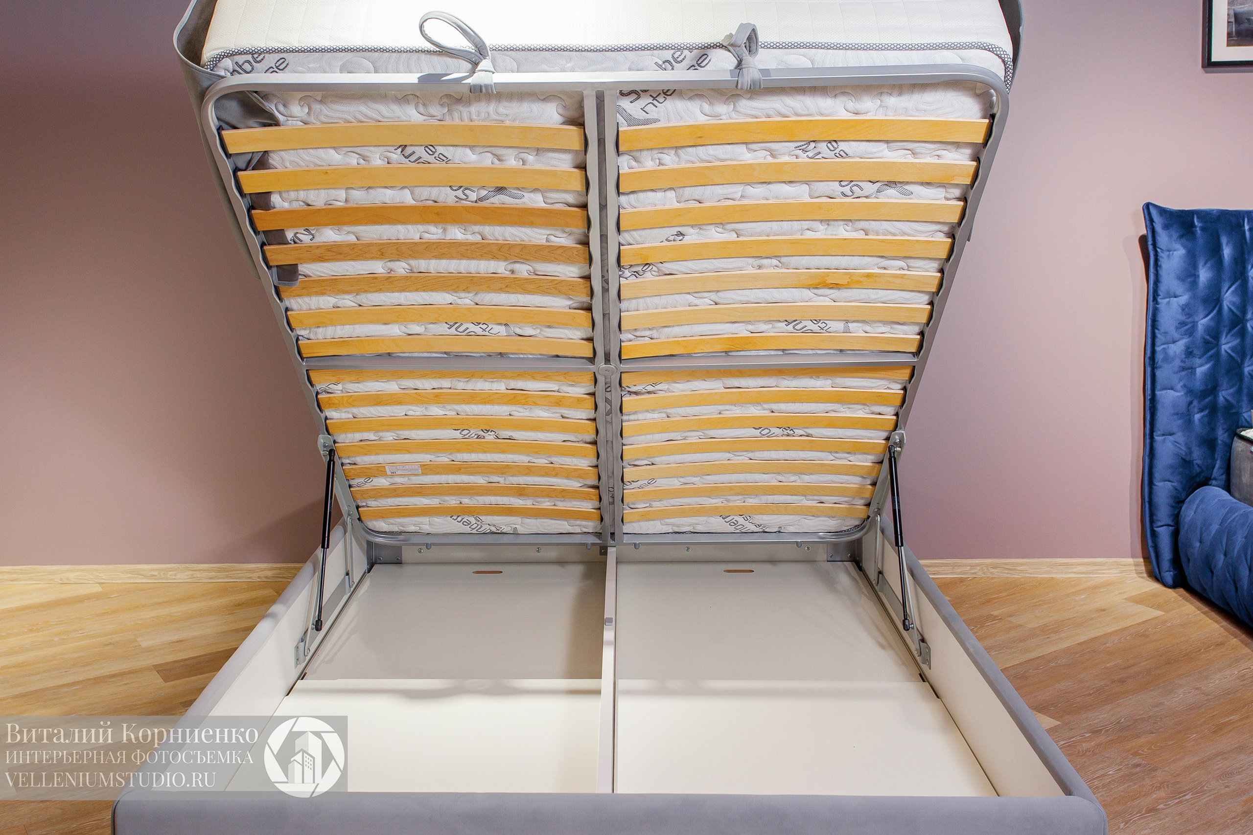 Интерьерная фотосъемка магазина кроватей в Краснодаре. Интерьерный фотограф Краснодар: профессионально по доступным ценам