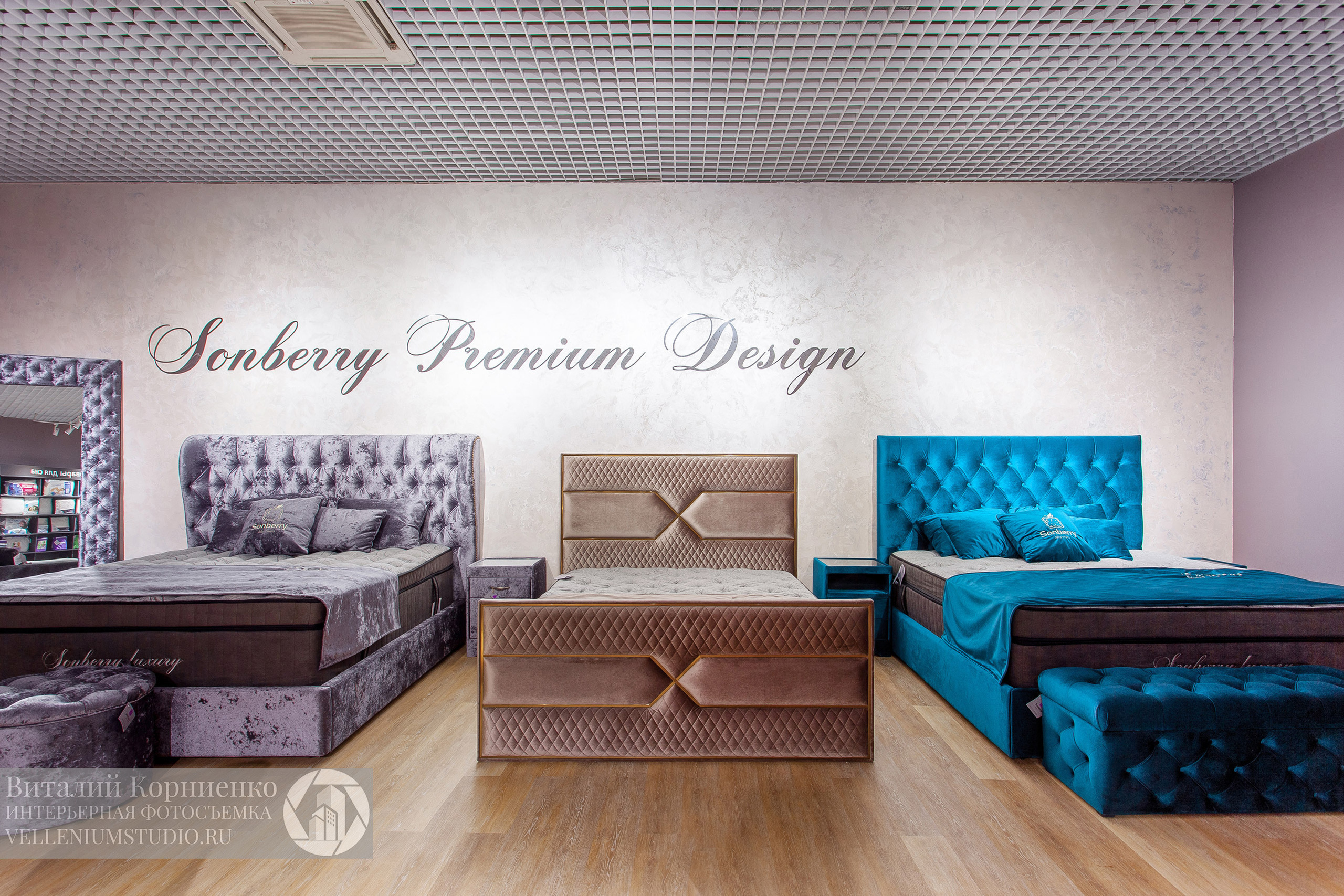 Интерьерная фотосъемка магазина кроватей в Краснодаре. Интерьерный фотограф Краснодар: профессионально по доступным ценам